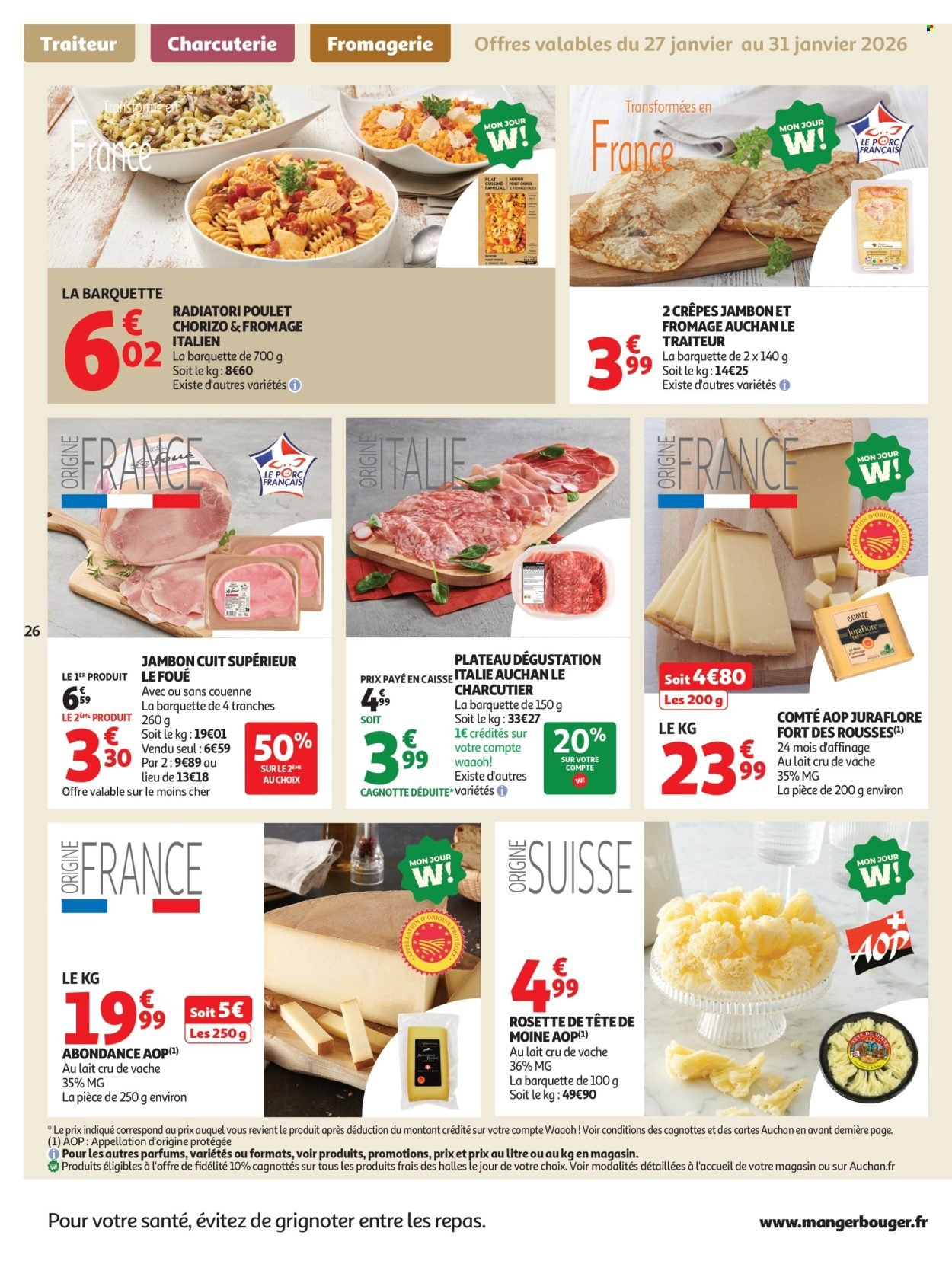 Catalogue AUCHAN - Tops produits super