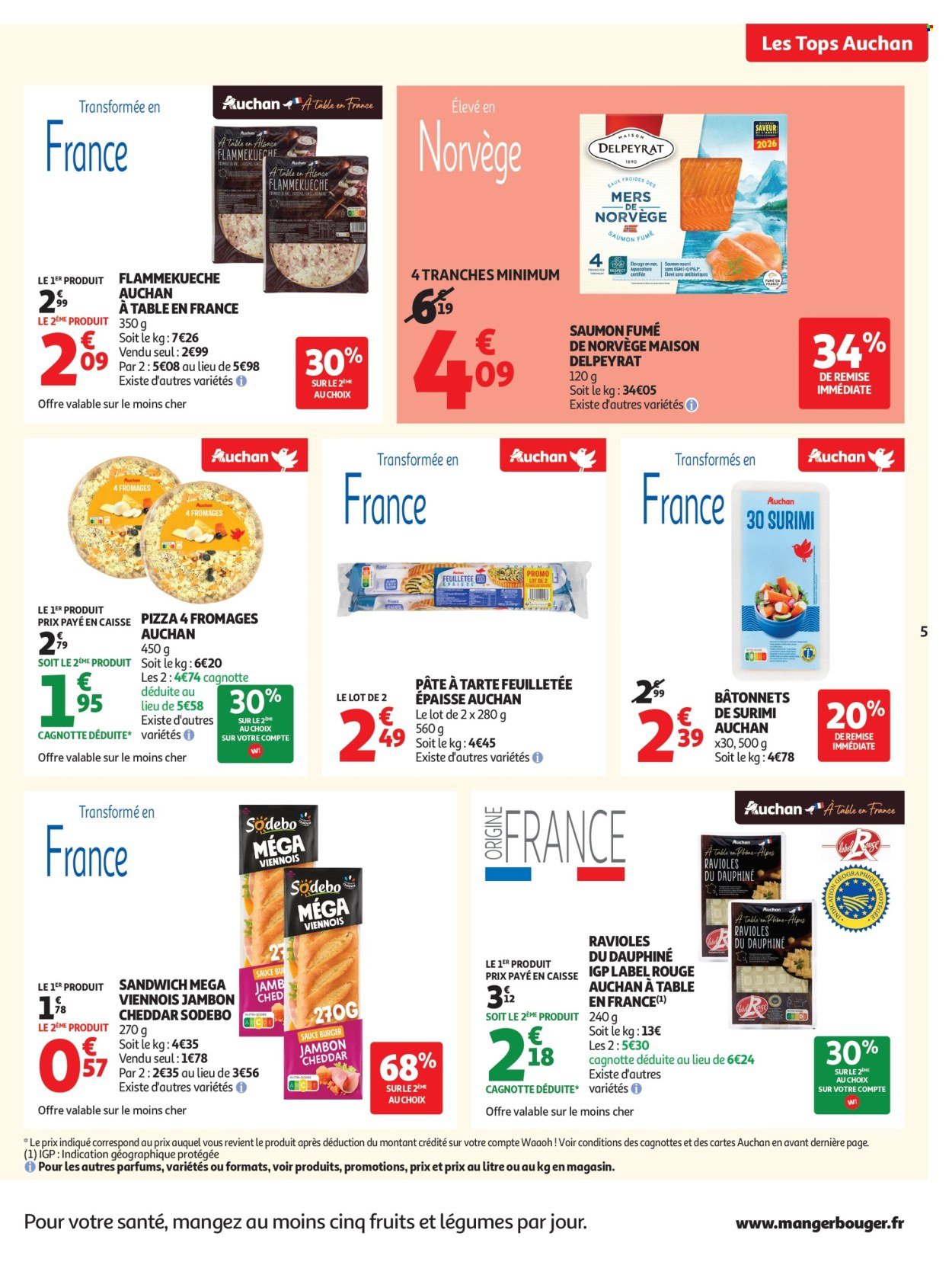 Catalogue AUCHAN - Tops produits super