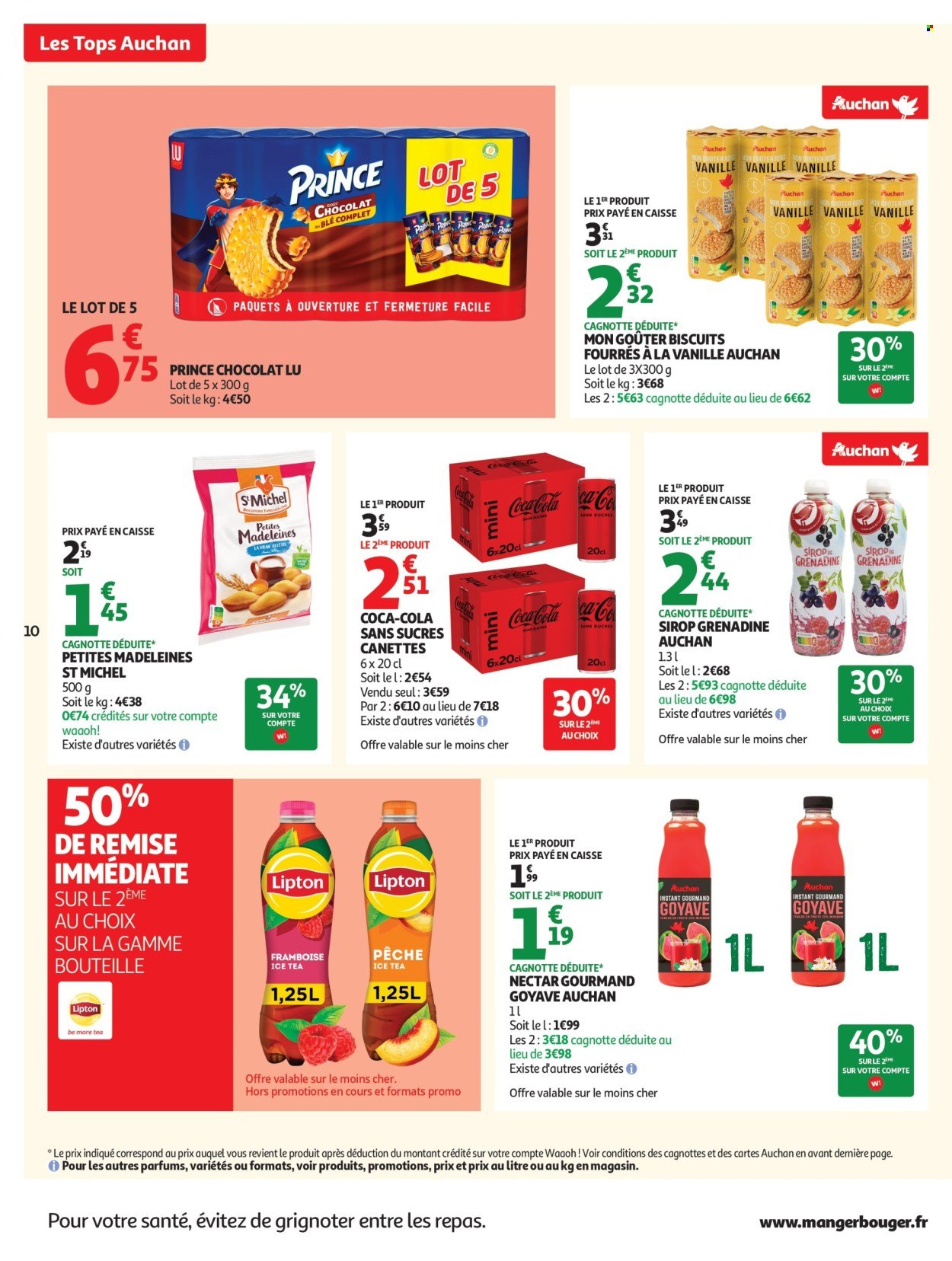 Catalogue AUCHAN - Tops produits super