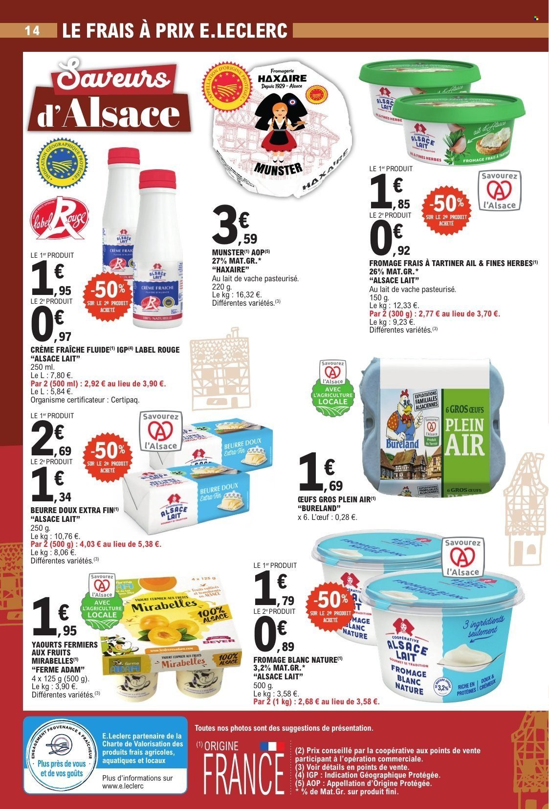 Catalogue E.LECLERC - ALSACE CHOUCROUTE