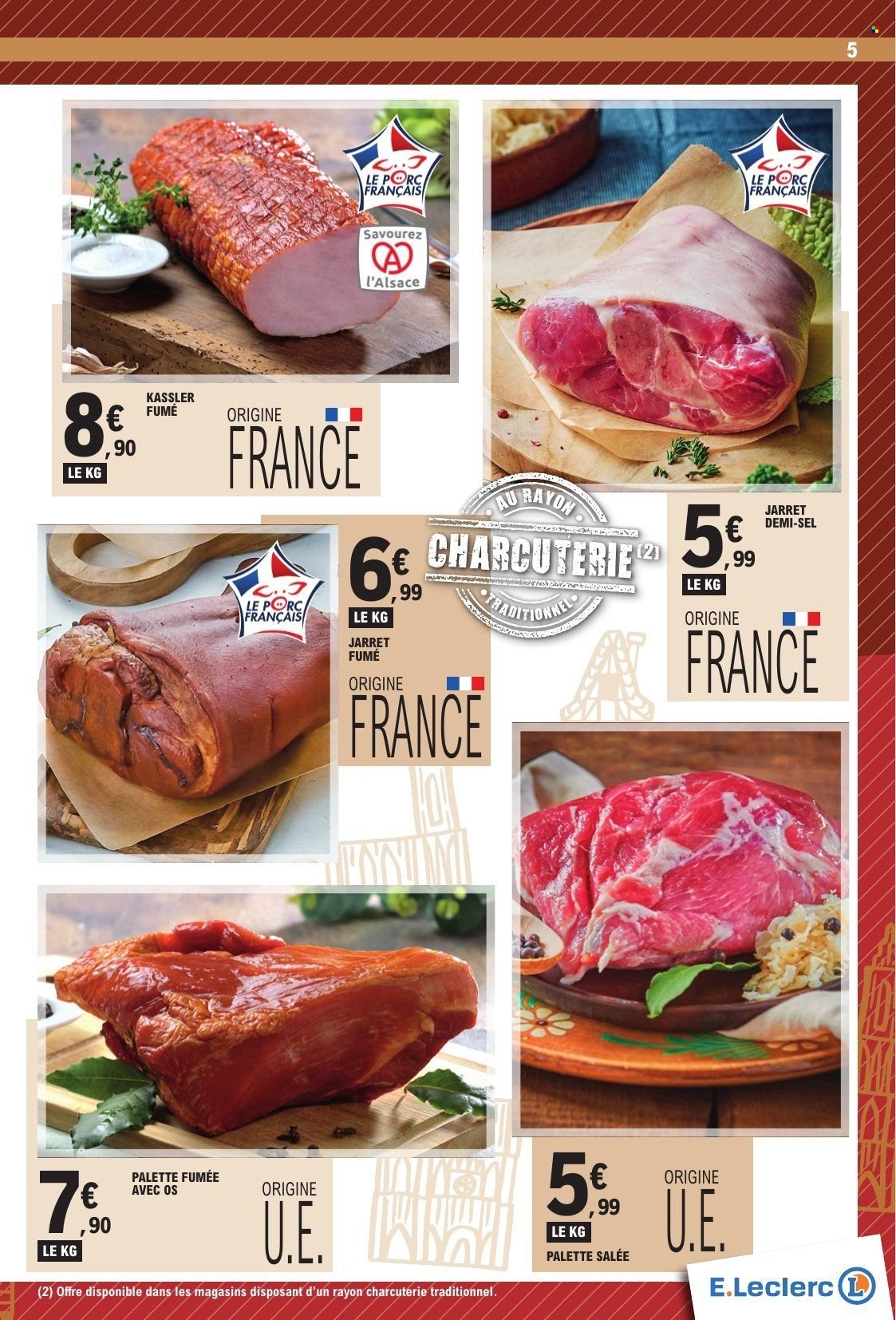 Catalogue E.LECLERC - ALSACE CHOUCROUTE