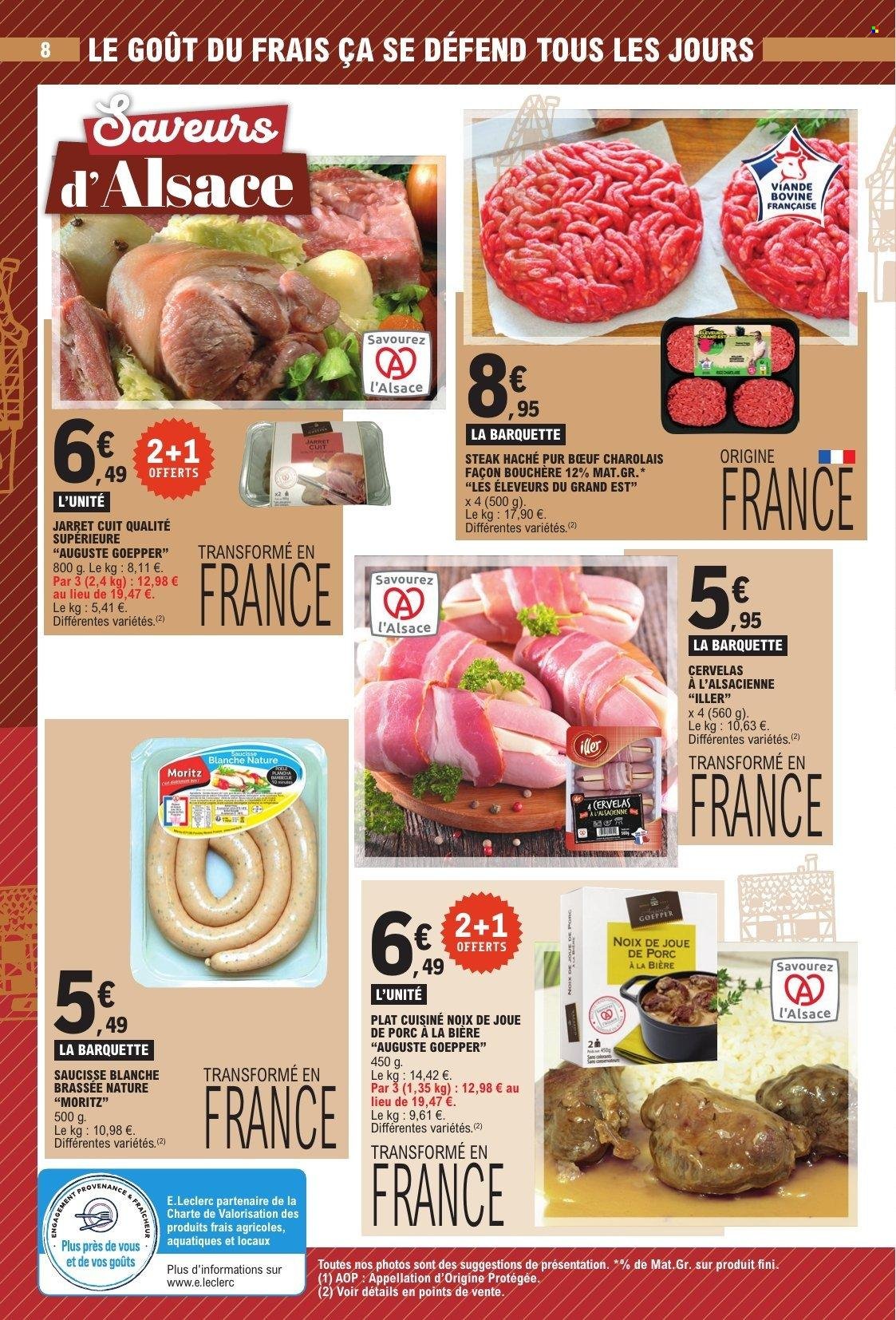 Catalogue E.LECLERC - ALSACE CHOUCROUTE