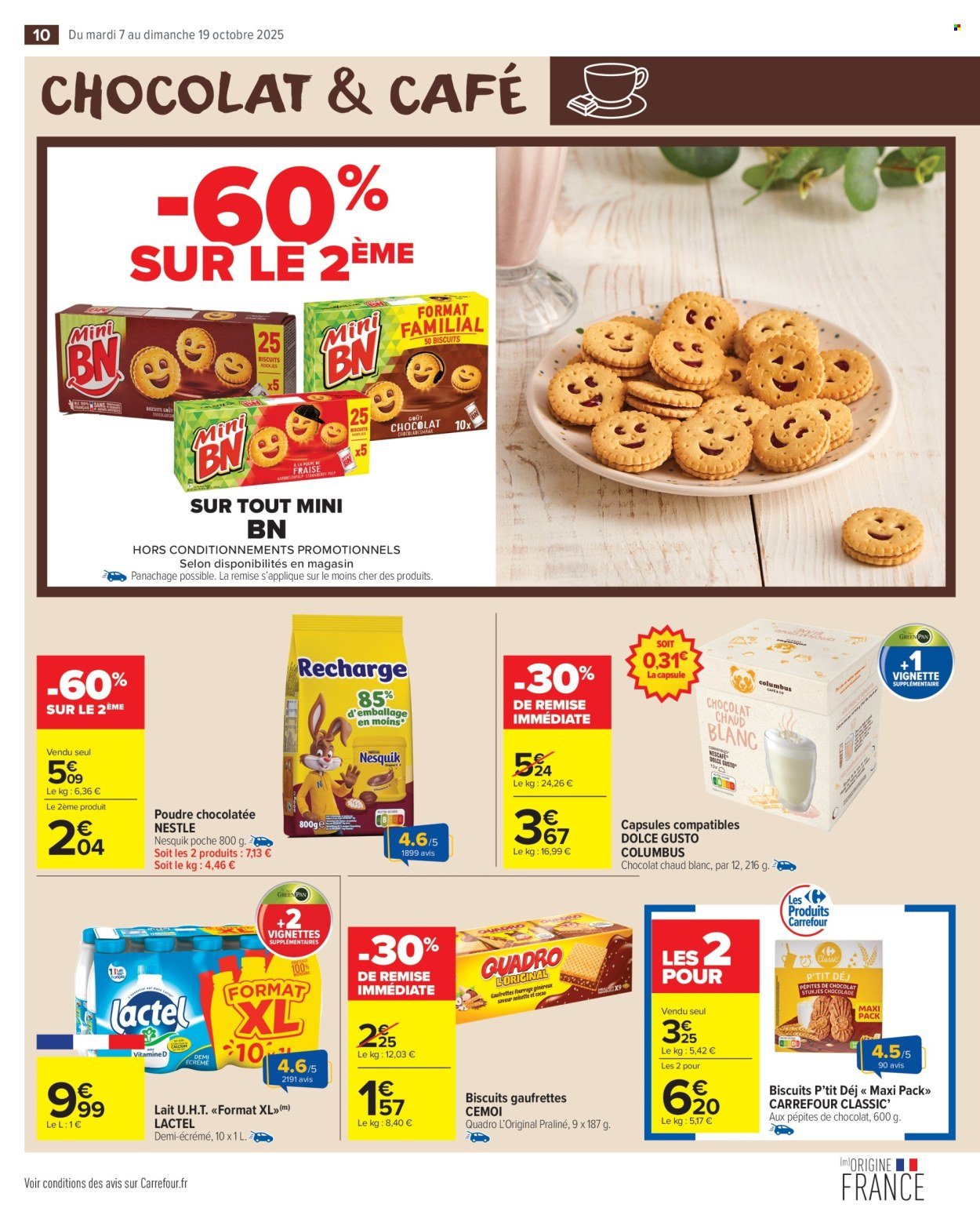 Catalogue CARREFOUR MARKET - CHOCOLAT & CAFÉ (2025-10-07 - 2025-10-19)
