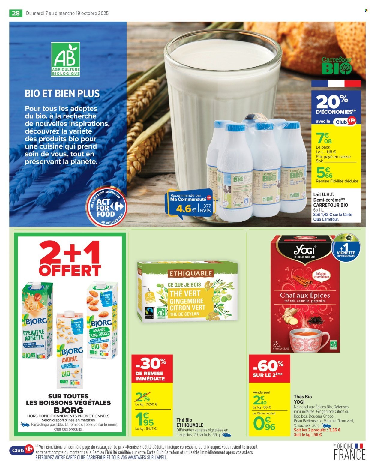 Catalogue CARREFOUR MARKET - CHOCOLAT & CAFÉ (2025-10-07 - 2025-10-19)
