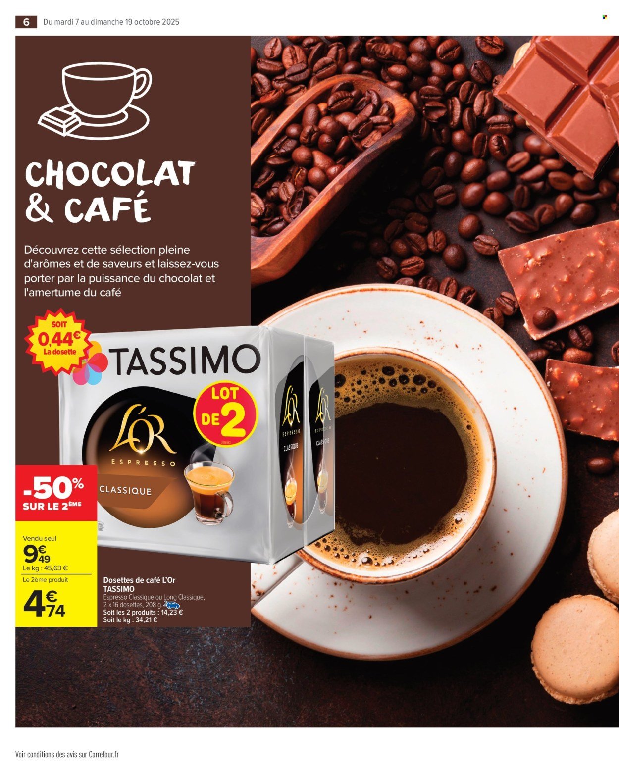 Catalogue CARREFOUR MARKET - CHOCOLAT & CAFÉ (2025-10-07 - 2025-10-19)