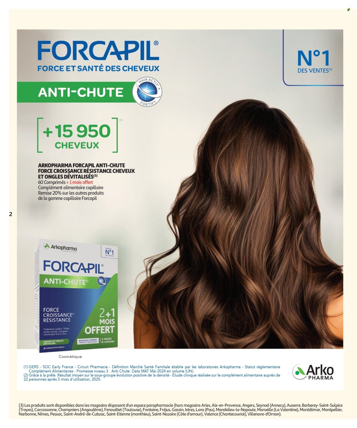 Catalogue AUCHAN - Pour les peaux à tendance économe