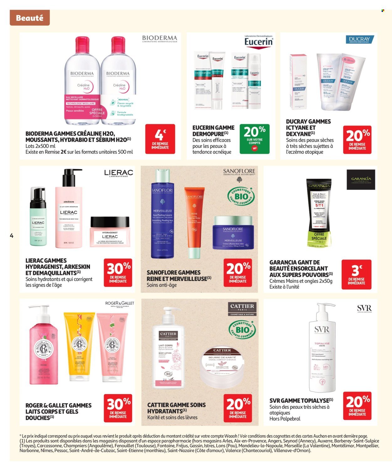 Catalogue AUCHAN - Pour les peaux à tendance économe