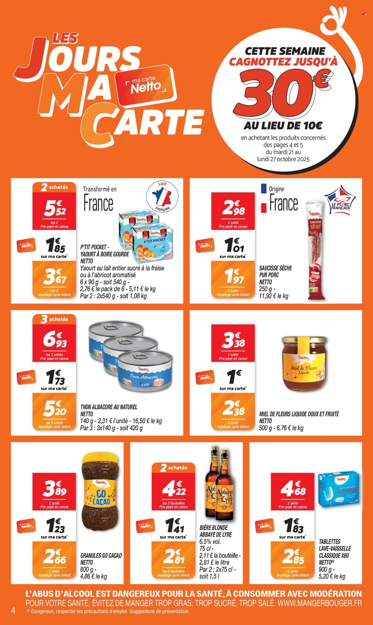 Catalogue NETTO - Les Jours Ma Carte