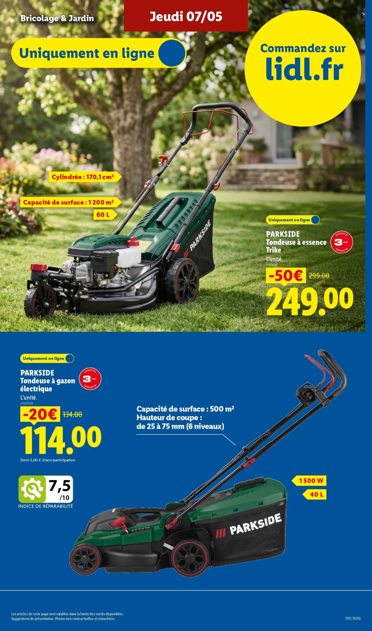 Catalogue LIDL - Les Exclu Web de la semaine