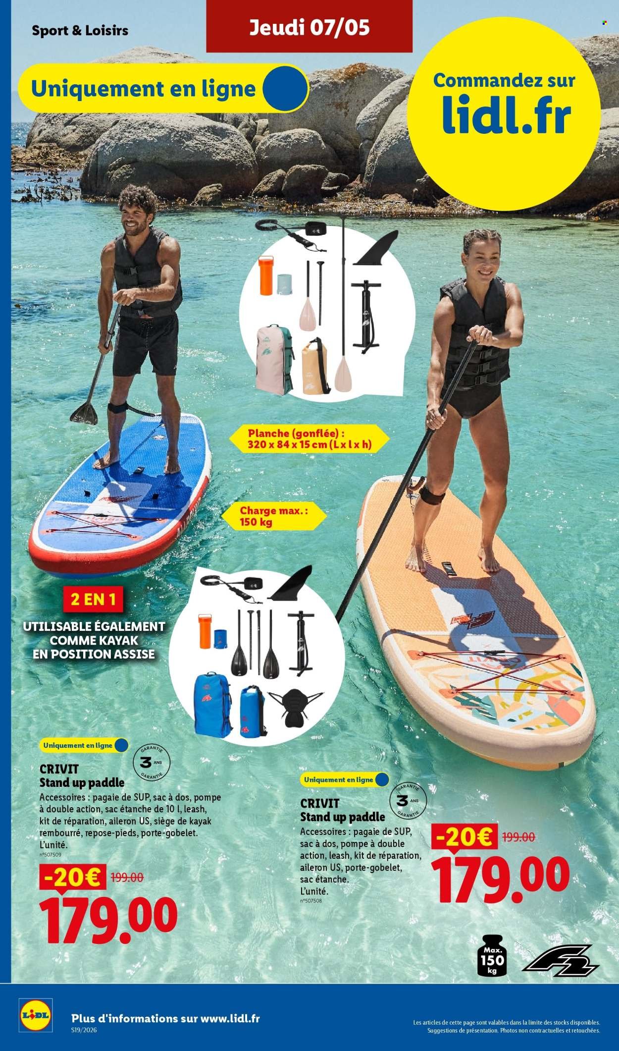 Catalogue LIDL - Les Exclu Web de la semaine