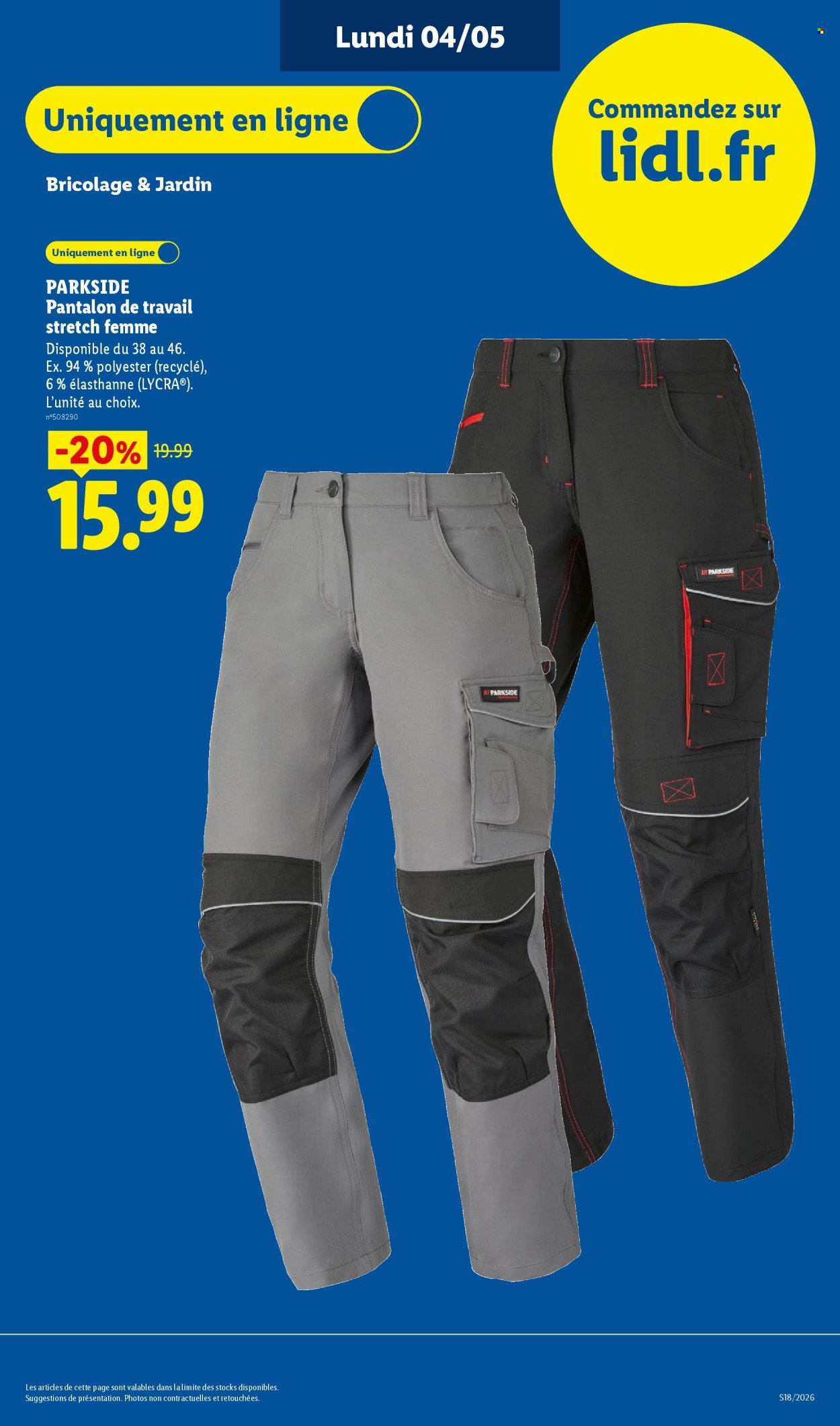 Catalogue LIDL - Les Exclu Web de la semaine