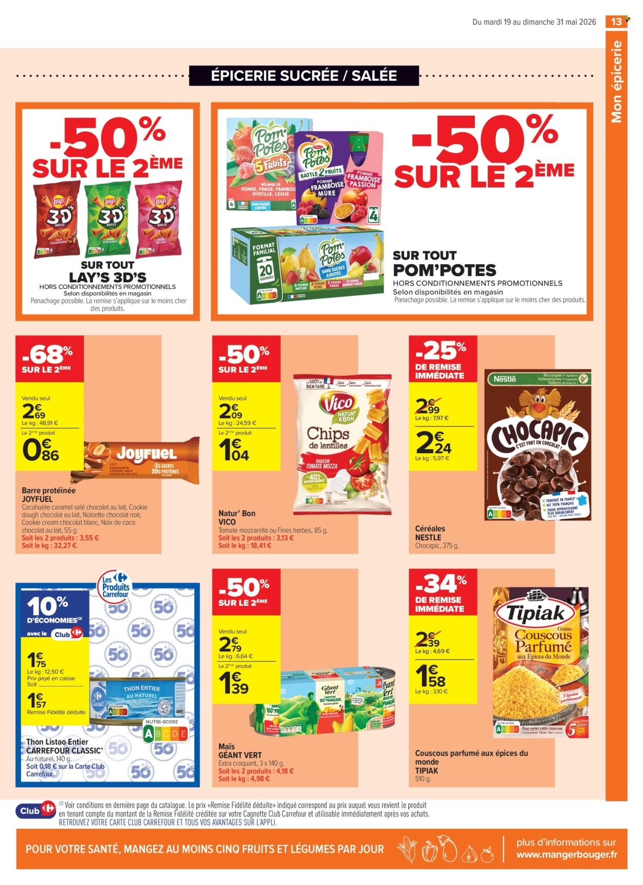 Catalogue CARREFOUR CONTACT - LES BEAUX JOURS DES PROMOS ! (2026-05-19 - 2026-05-31)