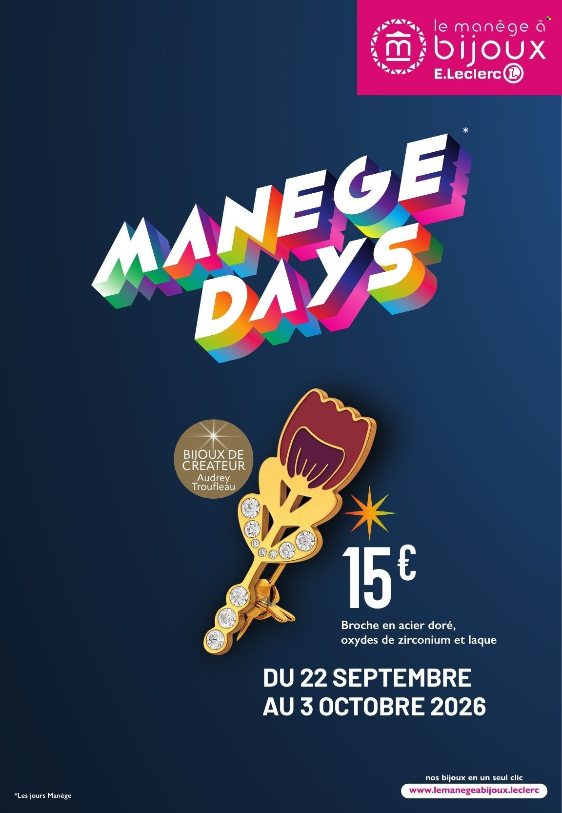 Catalogue E.LECLERC - MANEGE DAYS