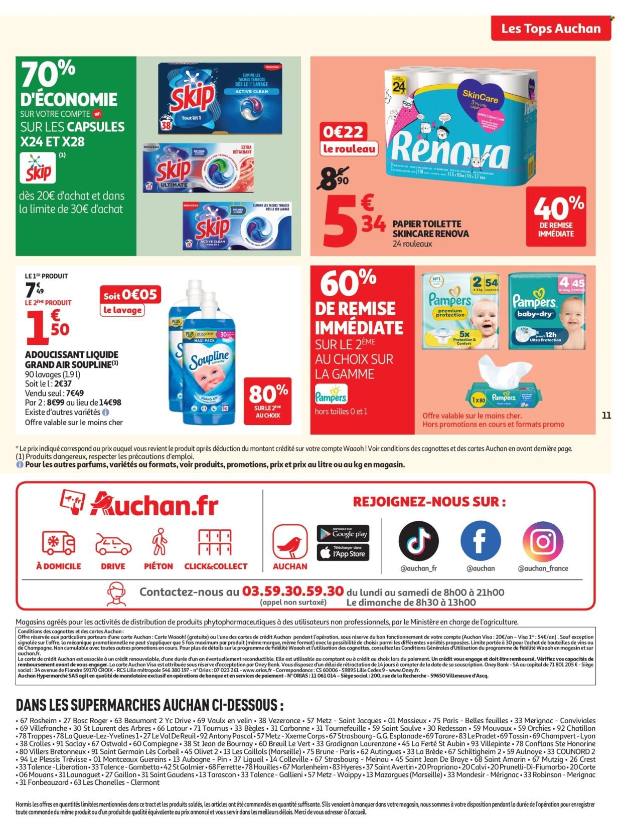 Catalogue AUCHAN - 25 jours Auchan supers