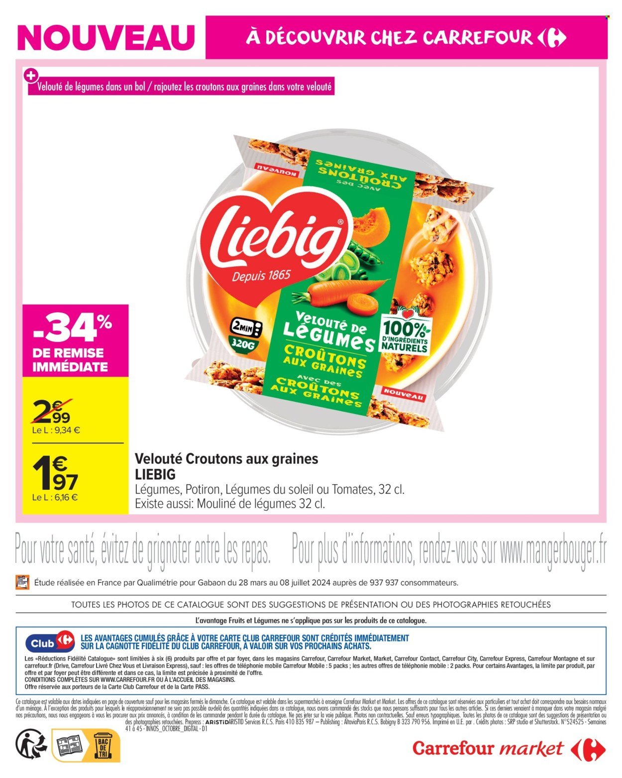 Catalogue CARREFOUR MARKET - LES NOUVEAUTÉS D'OCTOBRE