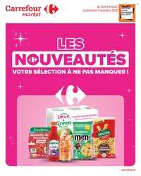 Catalogue CARREFOUR MARKET - LES NOUVEAUTÉS D'OCTOBRE