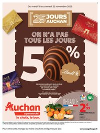 Catalogue AUCHAN - 25 JOURS AUCHAN, et encore plus de promos dans votre super !