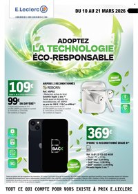 Catalogue E.LECLERC - SECONDE VIE