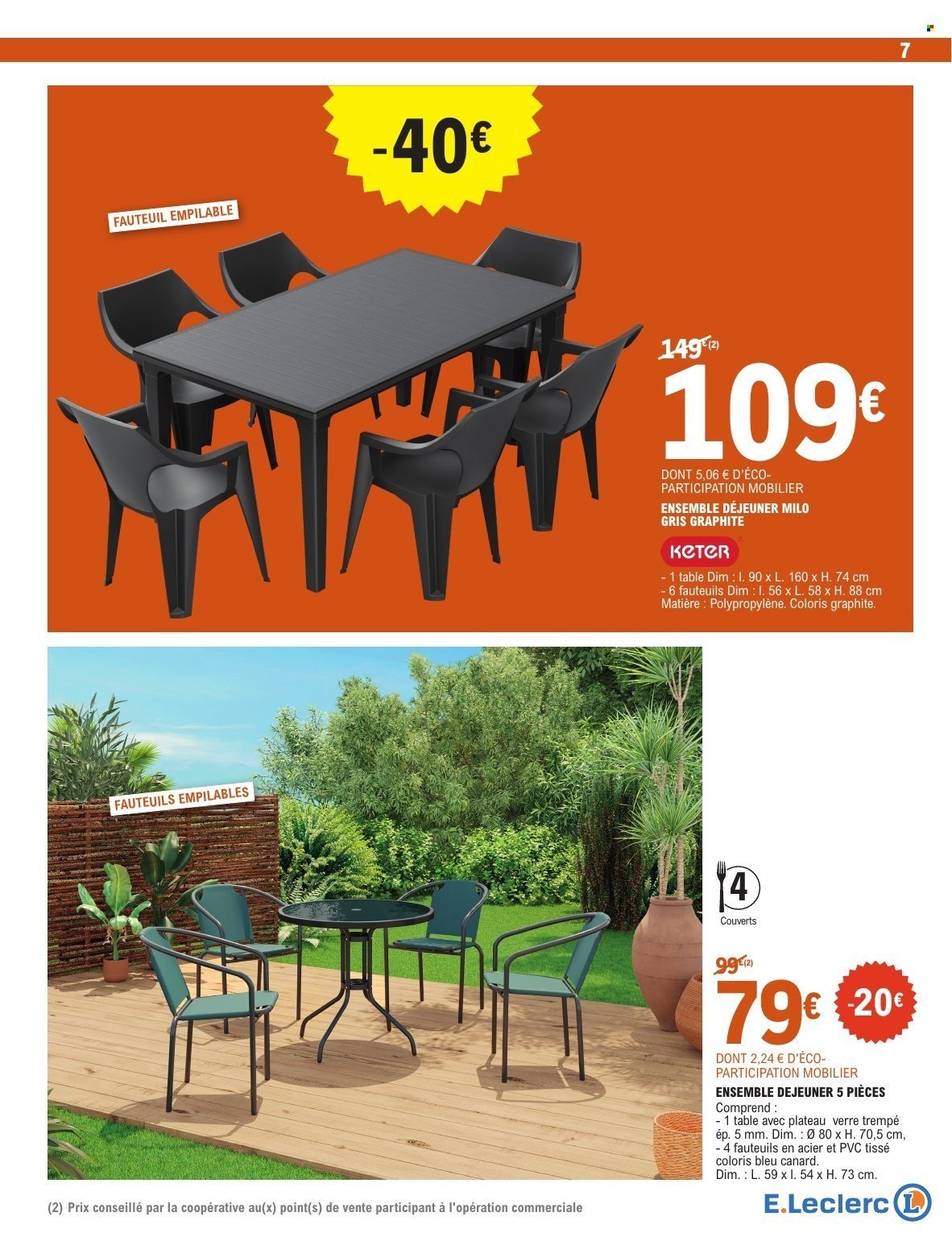 Catalogue E.LECLERC - SELECTION LOISIRS EXTERIEURS PISCINE