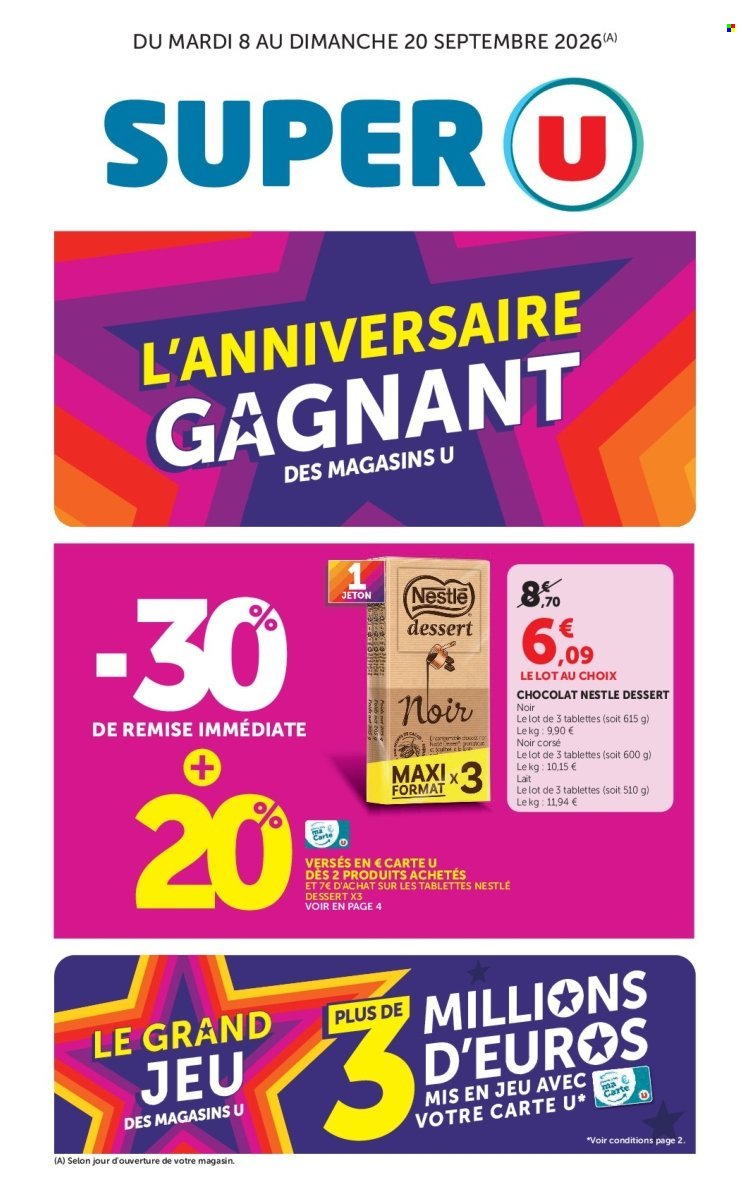 Catalogue SUPER U - Quinzaine des prix ultra bas