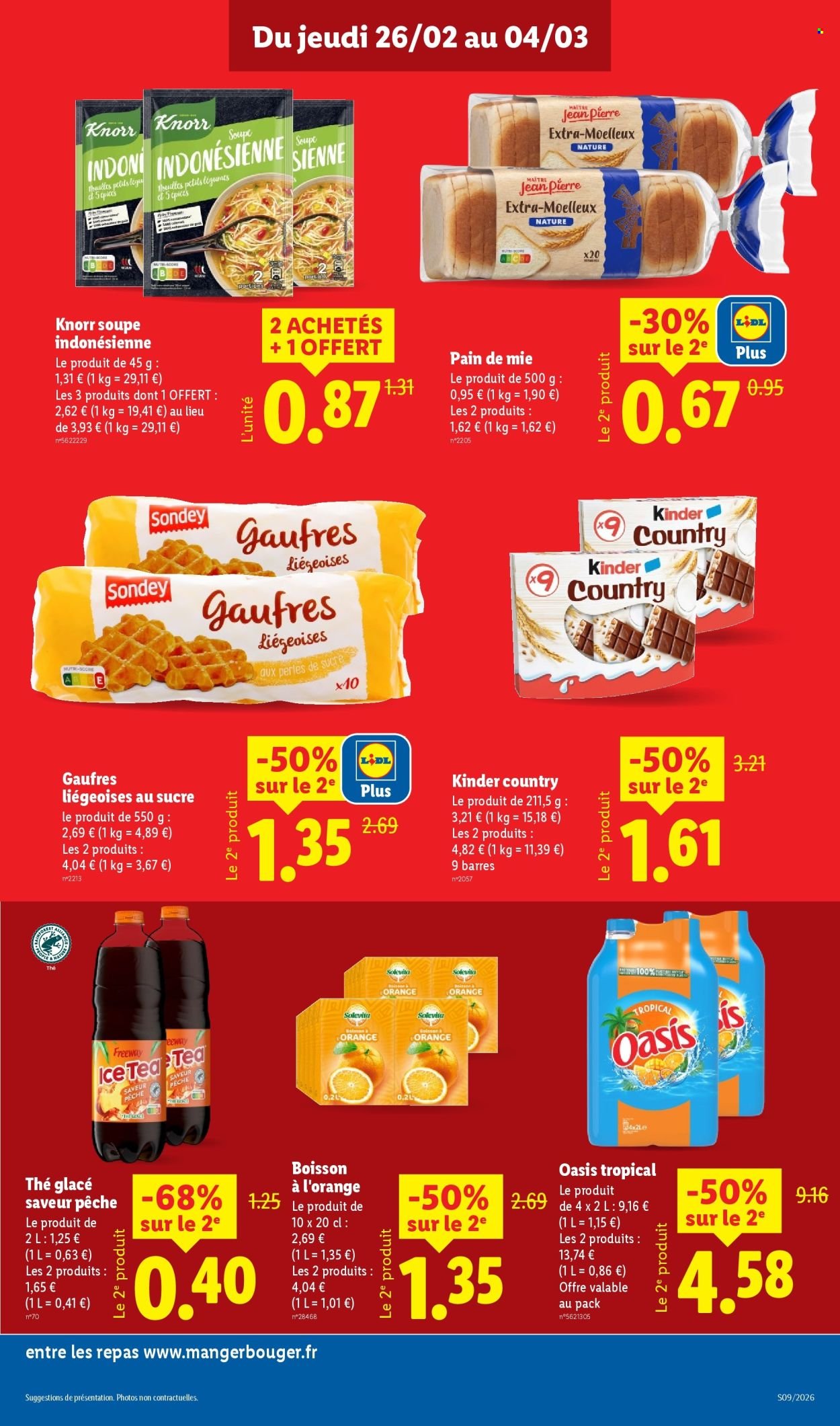 Catalogue LIDL - Les promos de la semaine (2026-02-26 - 2026-03-04)