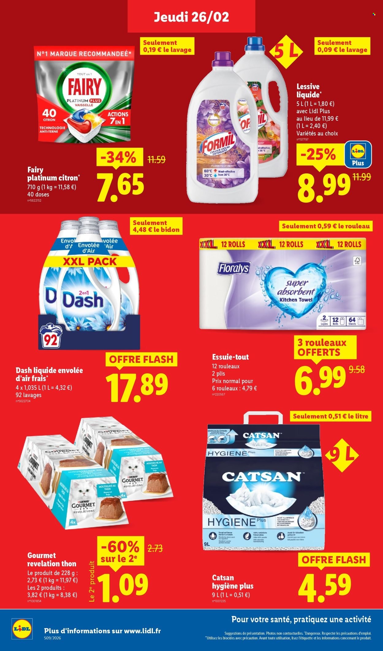 Catalogue LIDL - Les promos de la semaine (2026-02-26 - 2026-03-04)