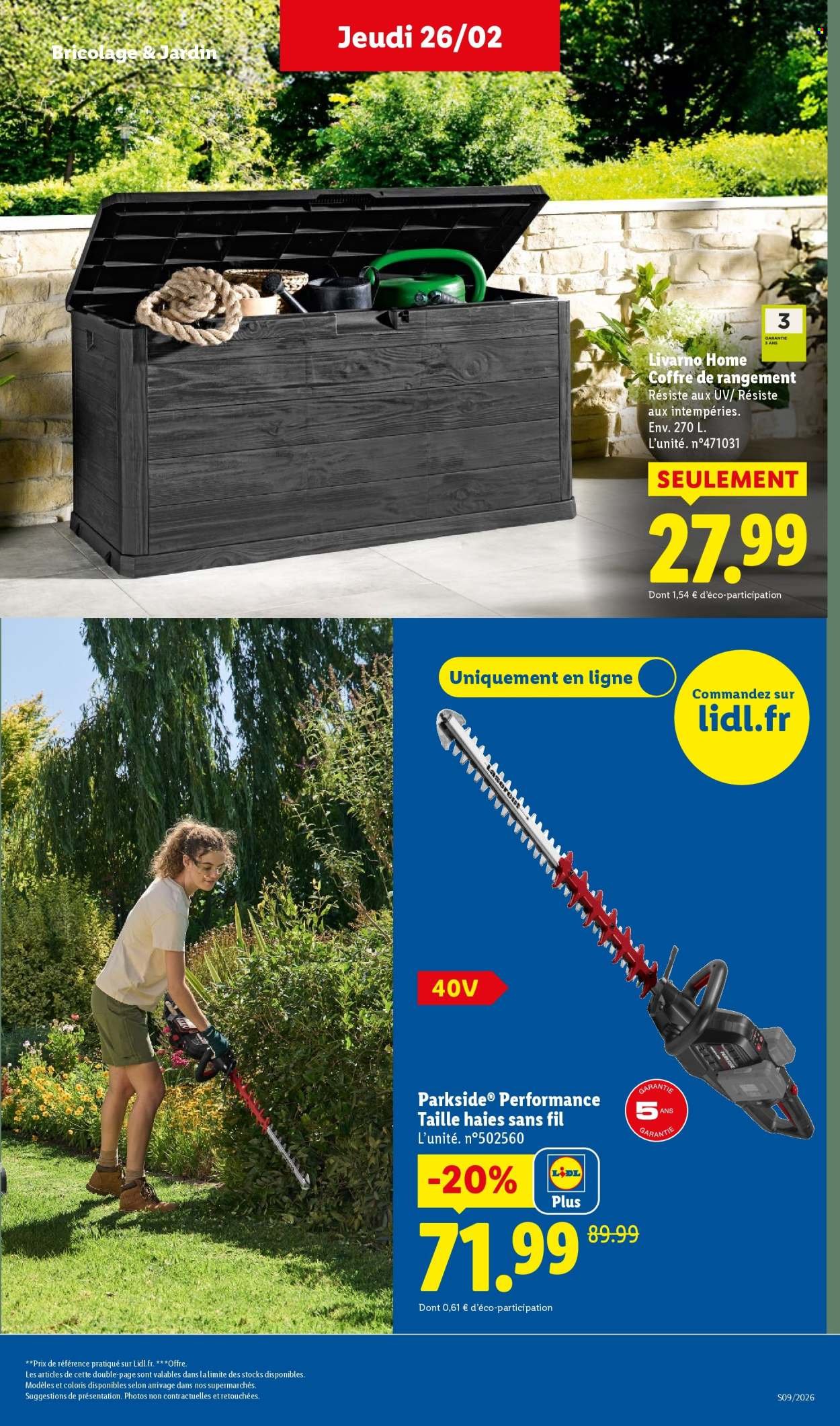Catalogue LIDL - Les promos de la semaine (2026-02-26 - 2026-03-04)