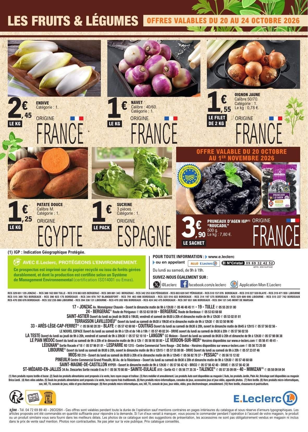 Catalogue E.LECLERC - FOIRE AU GRAS