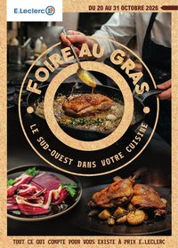 Catalogue E.LECLERC - FOIRE AU GRAS