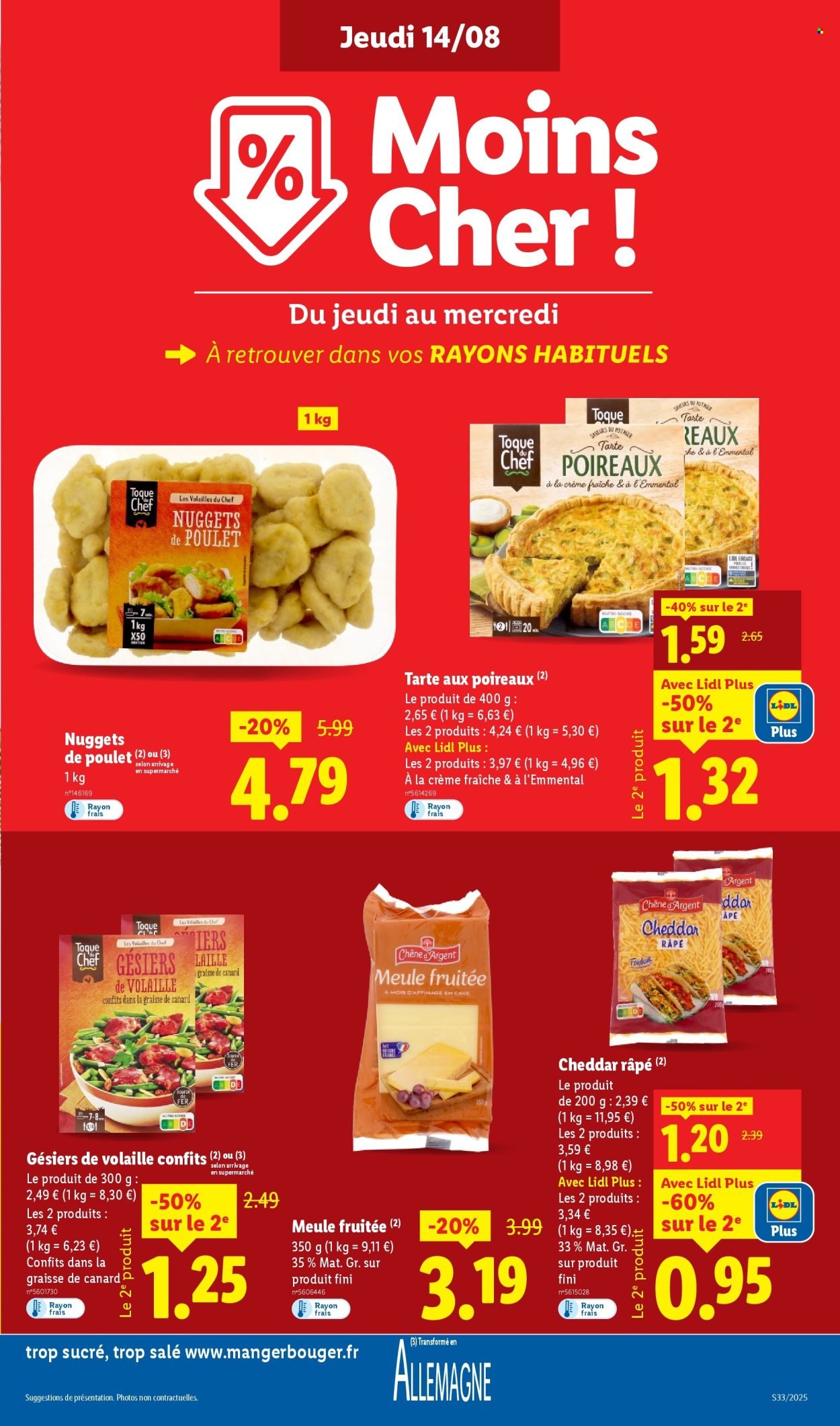 Catalogue LIDL - Les promos de la semaine (2025-08-14 - 2025-08-20)