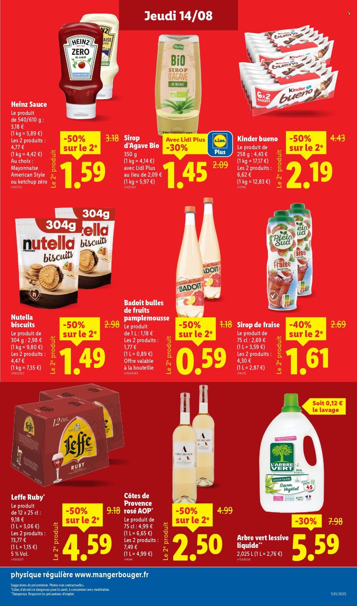 Catalogue LIDL - Les promos de la semaine (2025-08-14 - 2025-08-20)