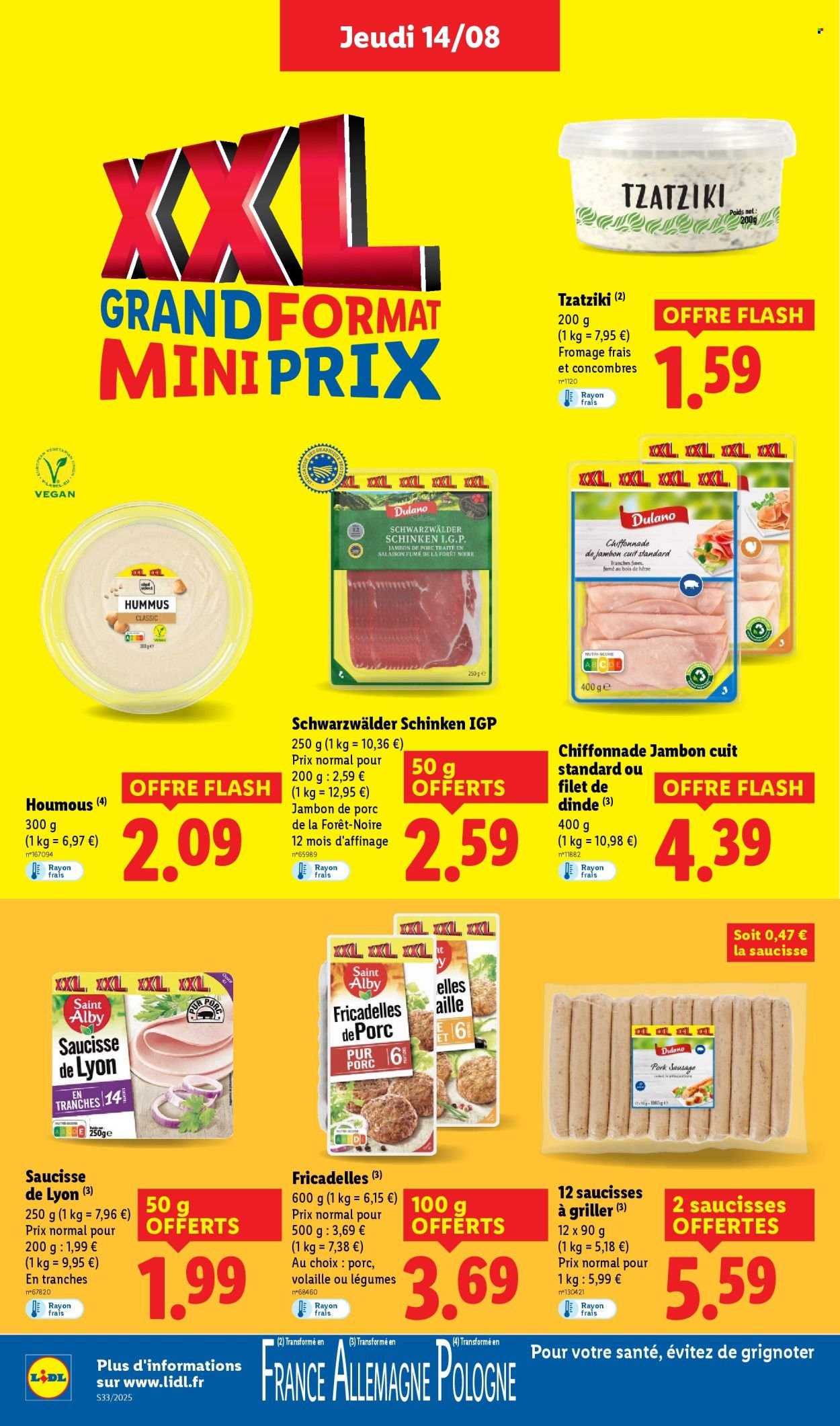 Catalogue LIDL - Les promos de la semaine (2025-08-14 - 2025-08-20)