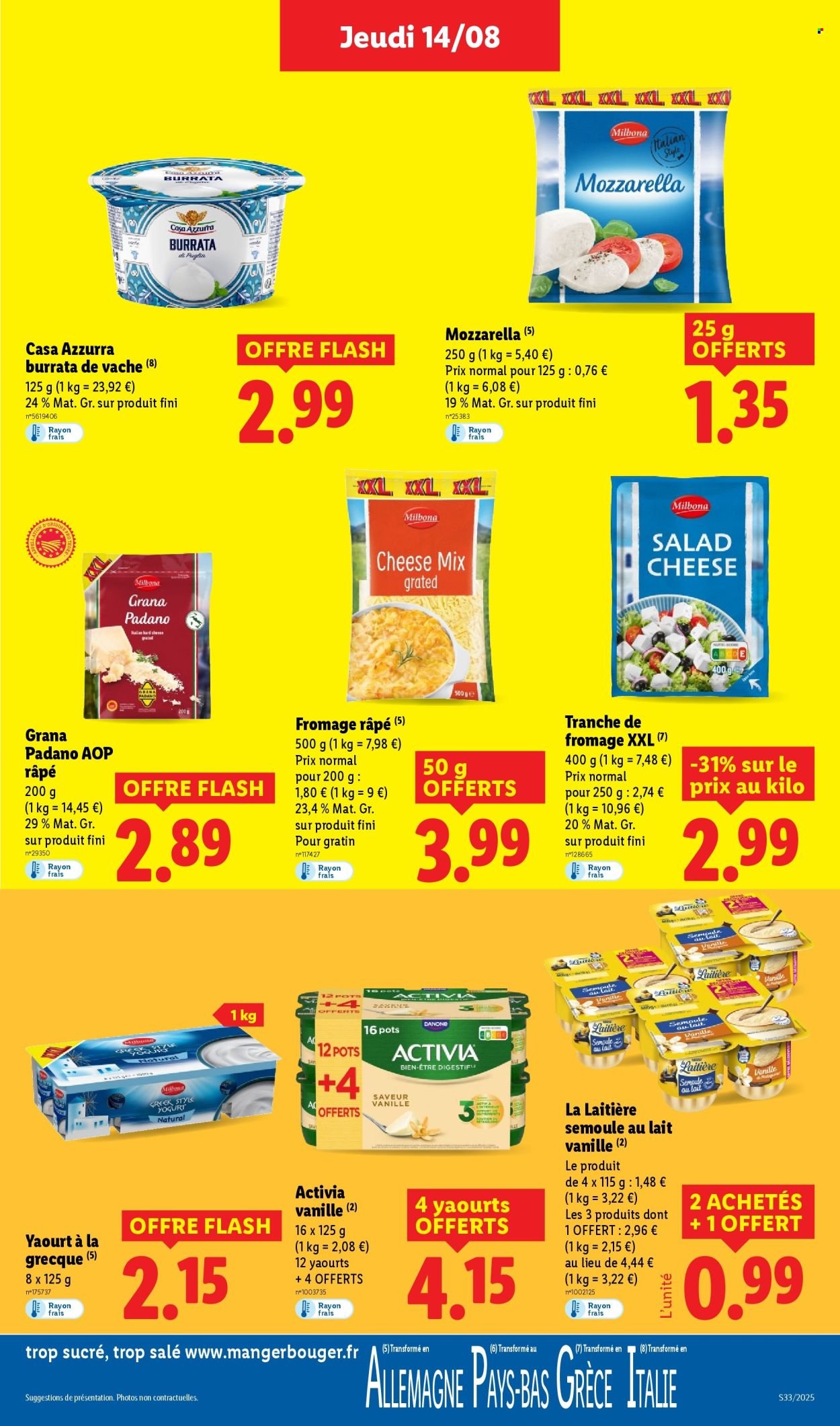Catalogue LIDL - Les promos de la semaine (2025-08-14 - 2025-08-20)