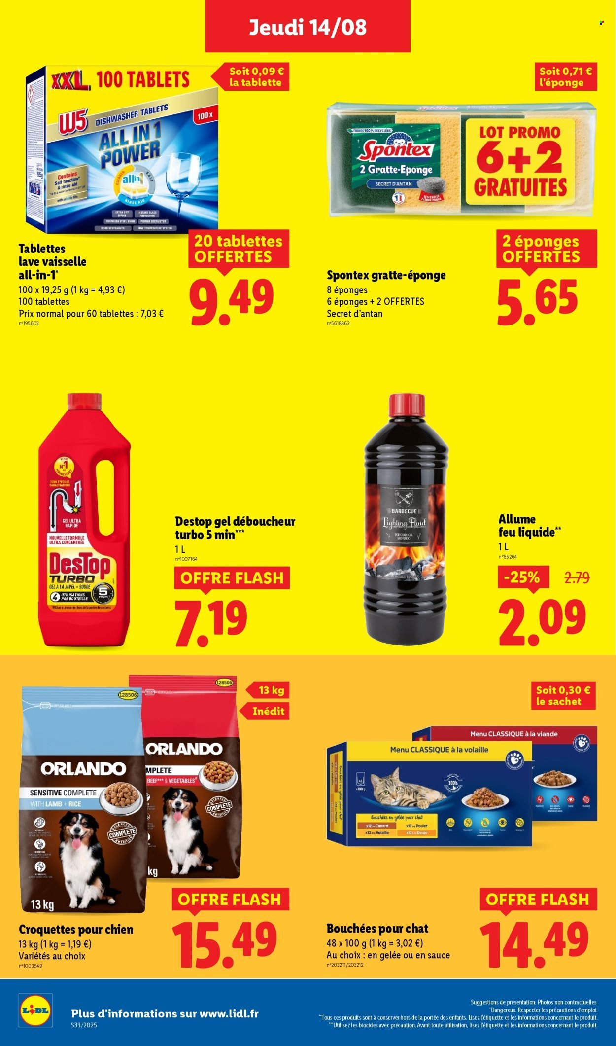 Catalogue LIDL - Les promos de la semaine (2025-08-14 - 2025-08-20)