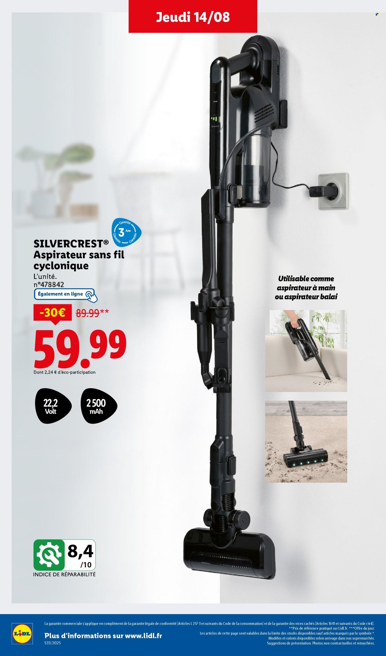 Catalogue LIDL - Les promos de la semaine (2025-08-14 - 2025-08-20)