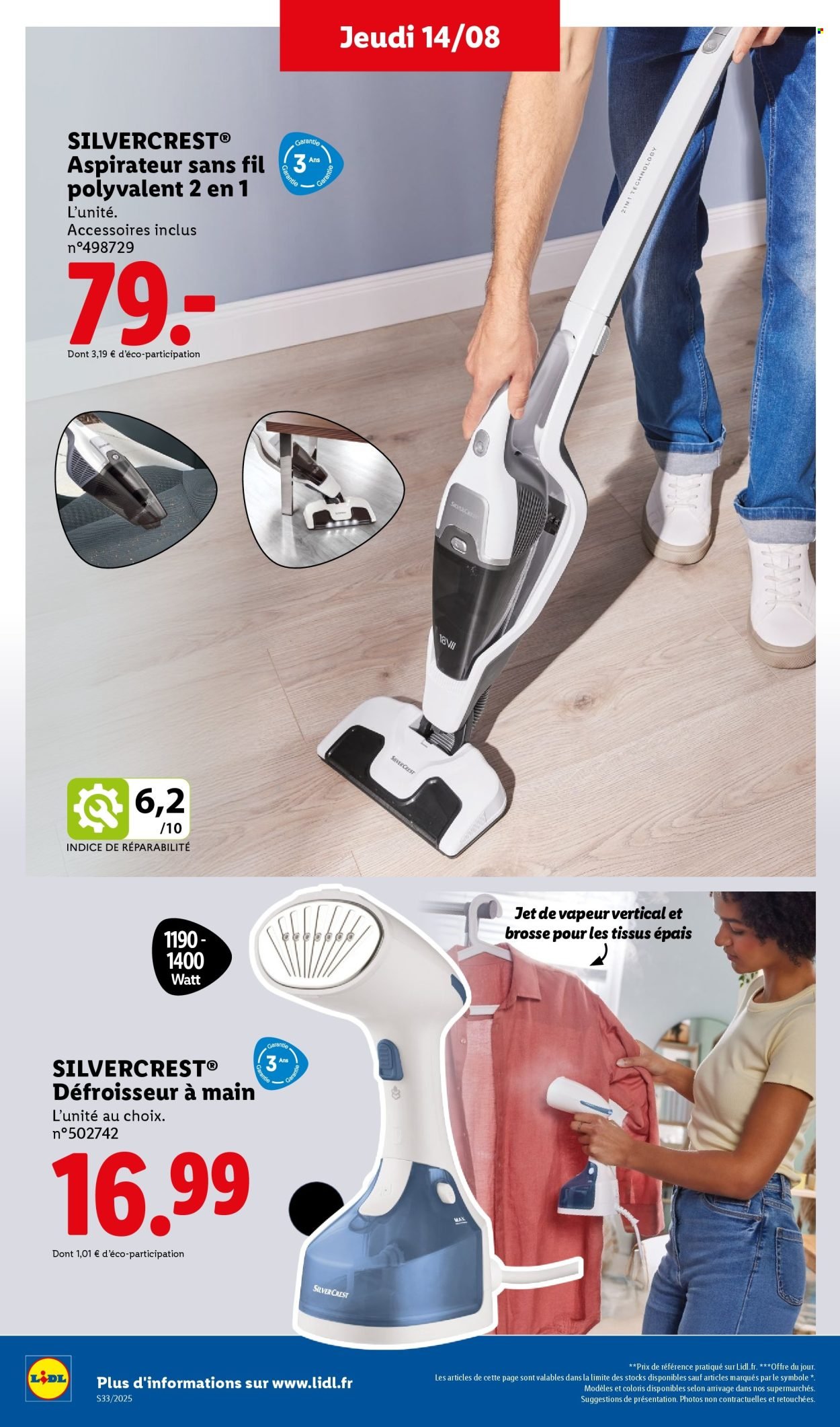 Catalogue LIDL - Les promos de la semaine (2025-08-14 - 2025-08-20)