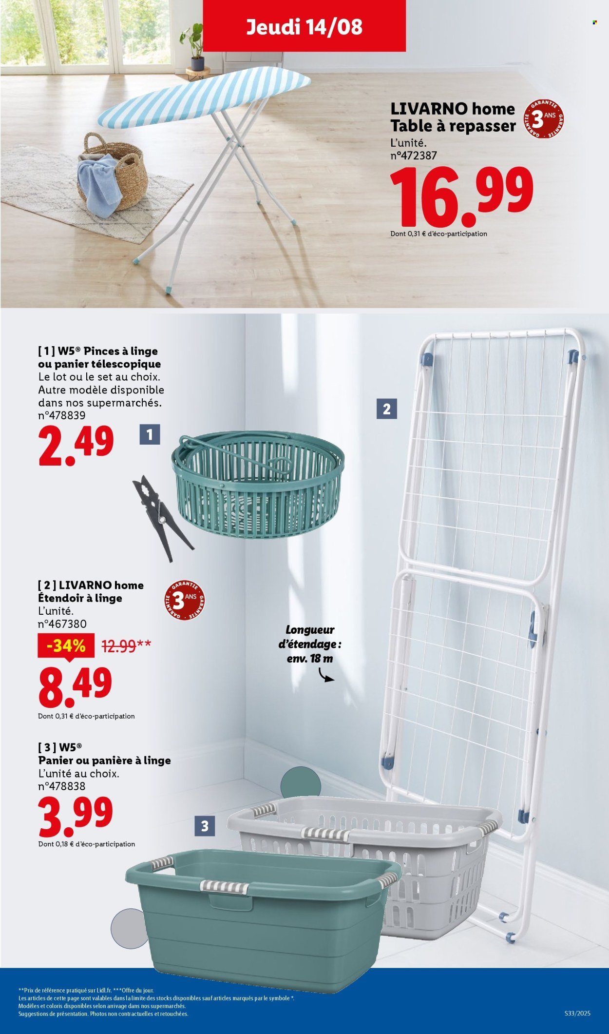 Catalogue LIDL - Les promos de la semaine (2025-08-14 - 2025-08-20)