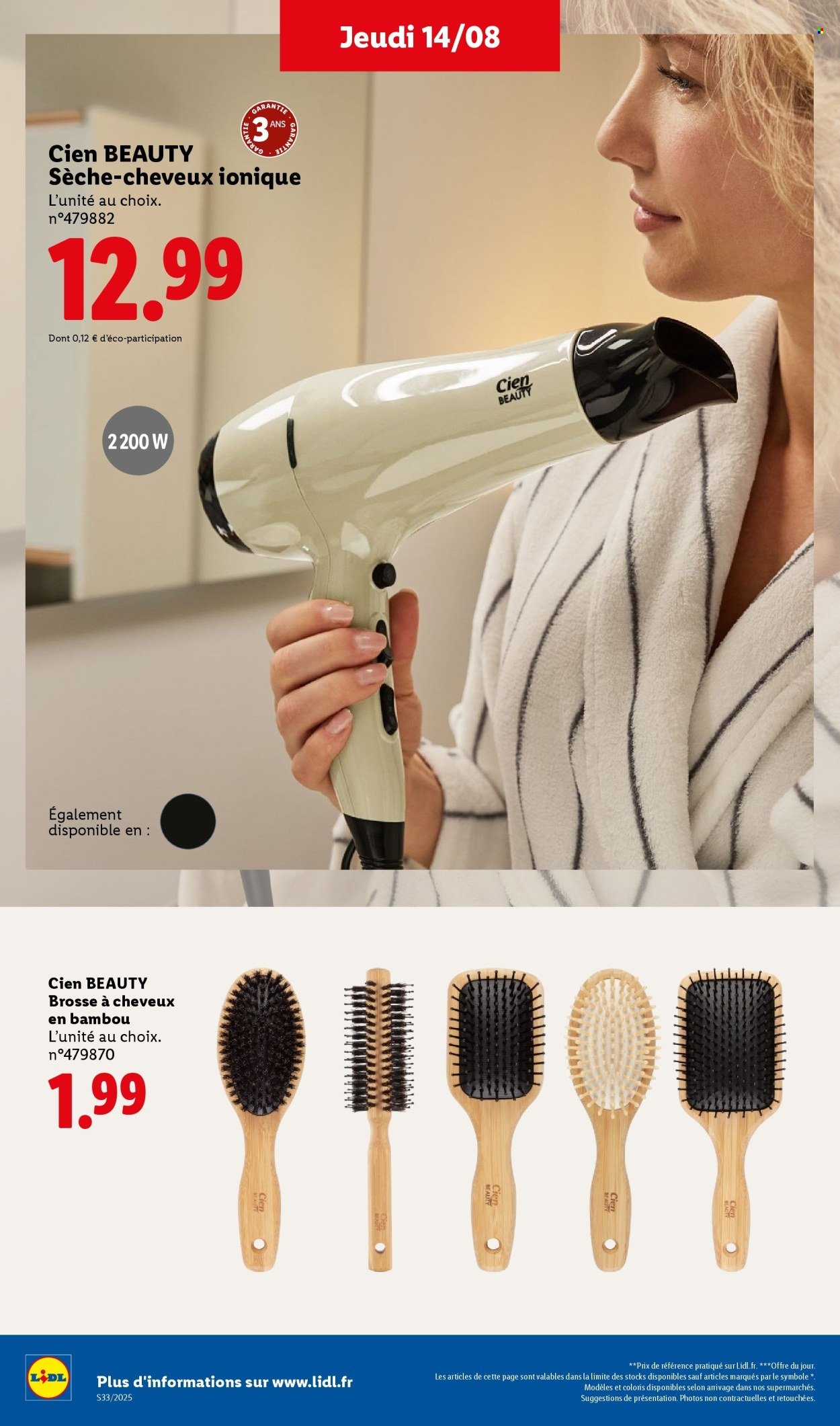 Catalogue LIDL - Les promos de la semaine (2025-08-14 - 2025-08-20)