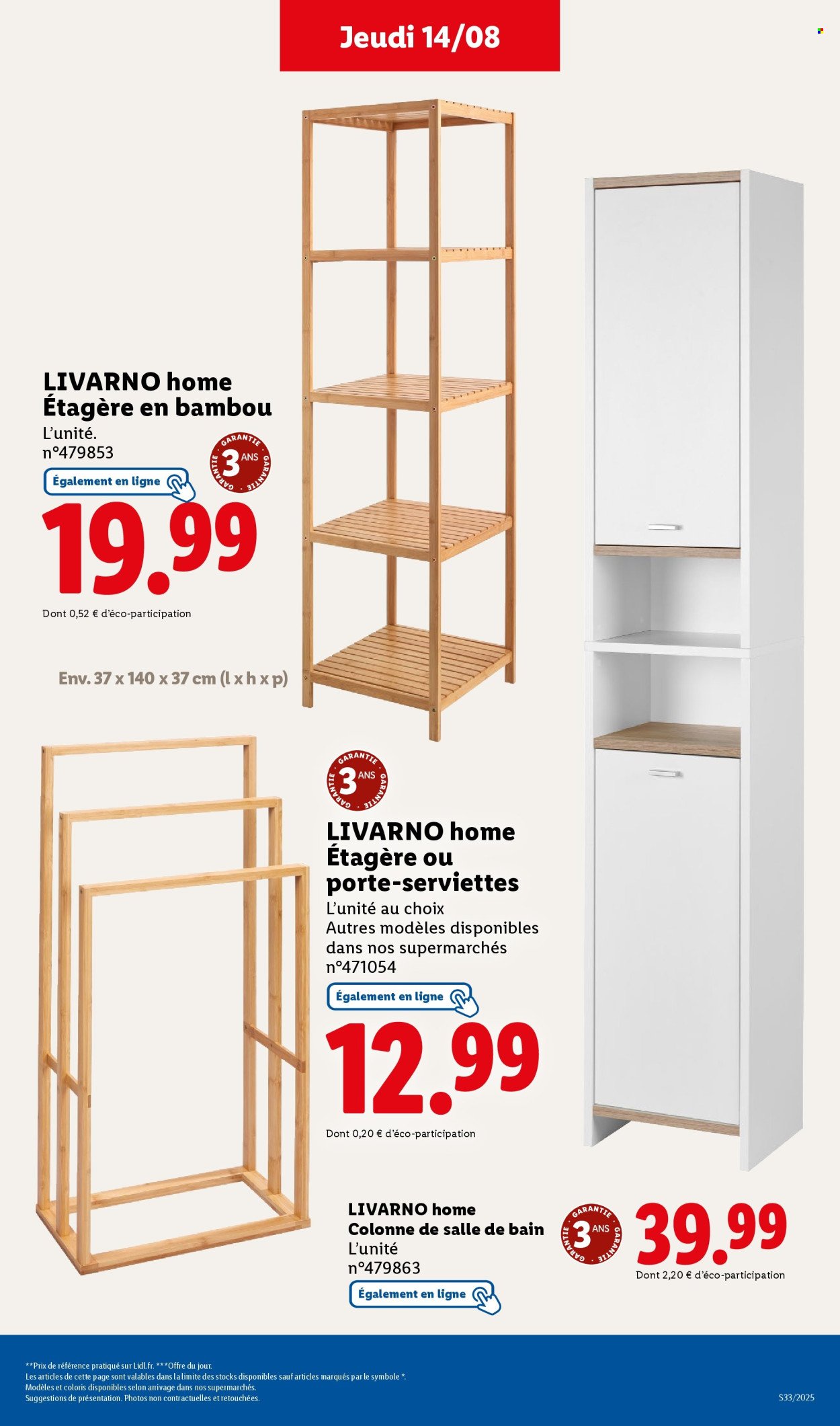 Catalogue LIDL - Les promos de la semaine (2025-08-14 - 2025-08-20)