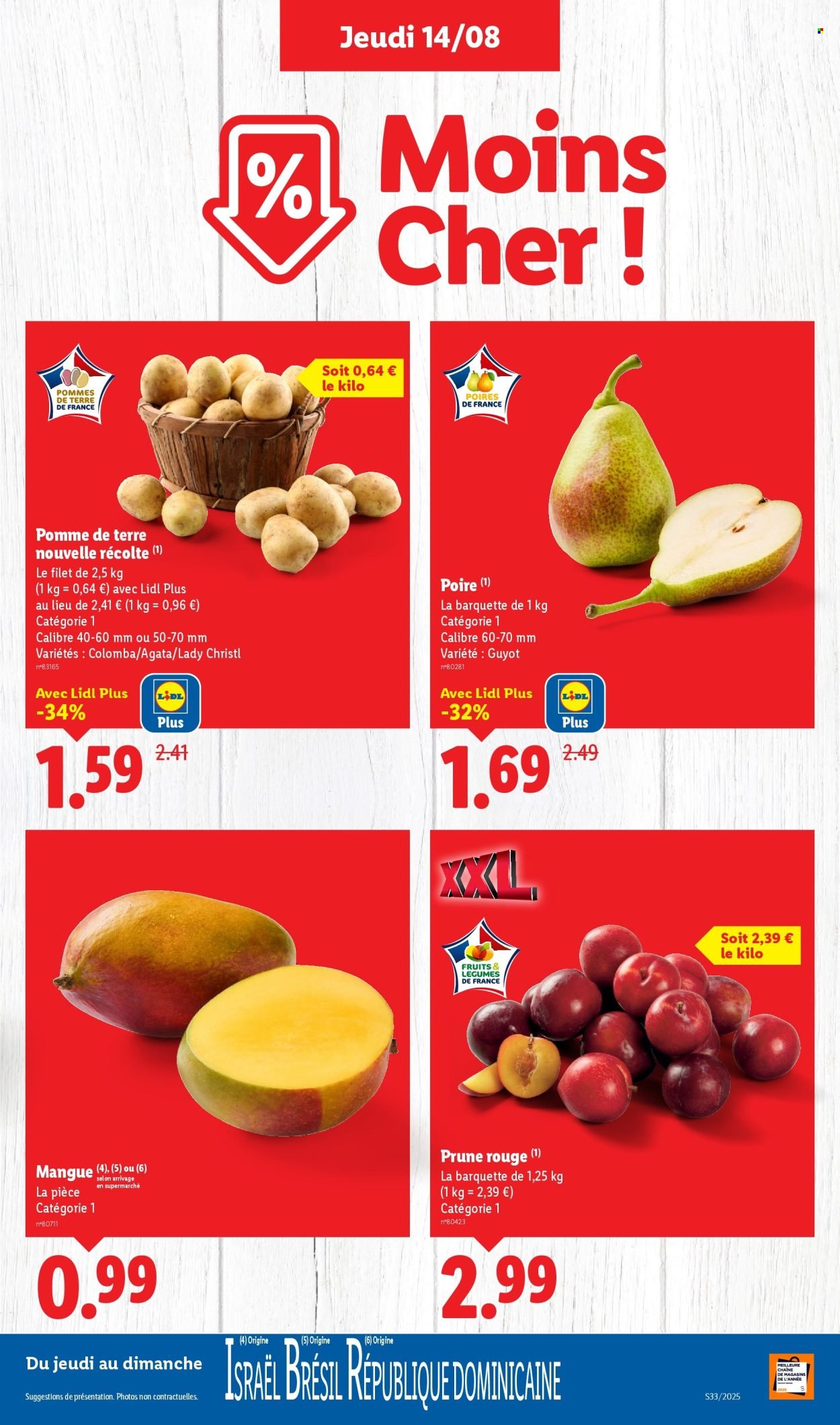 Catalogue LIDL - Les promos de la semaine (2025-08-14 - 2025-08-20)