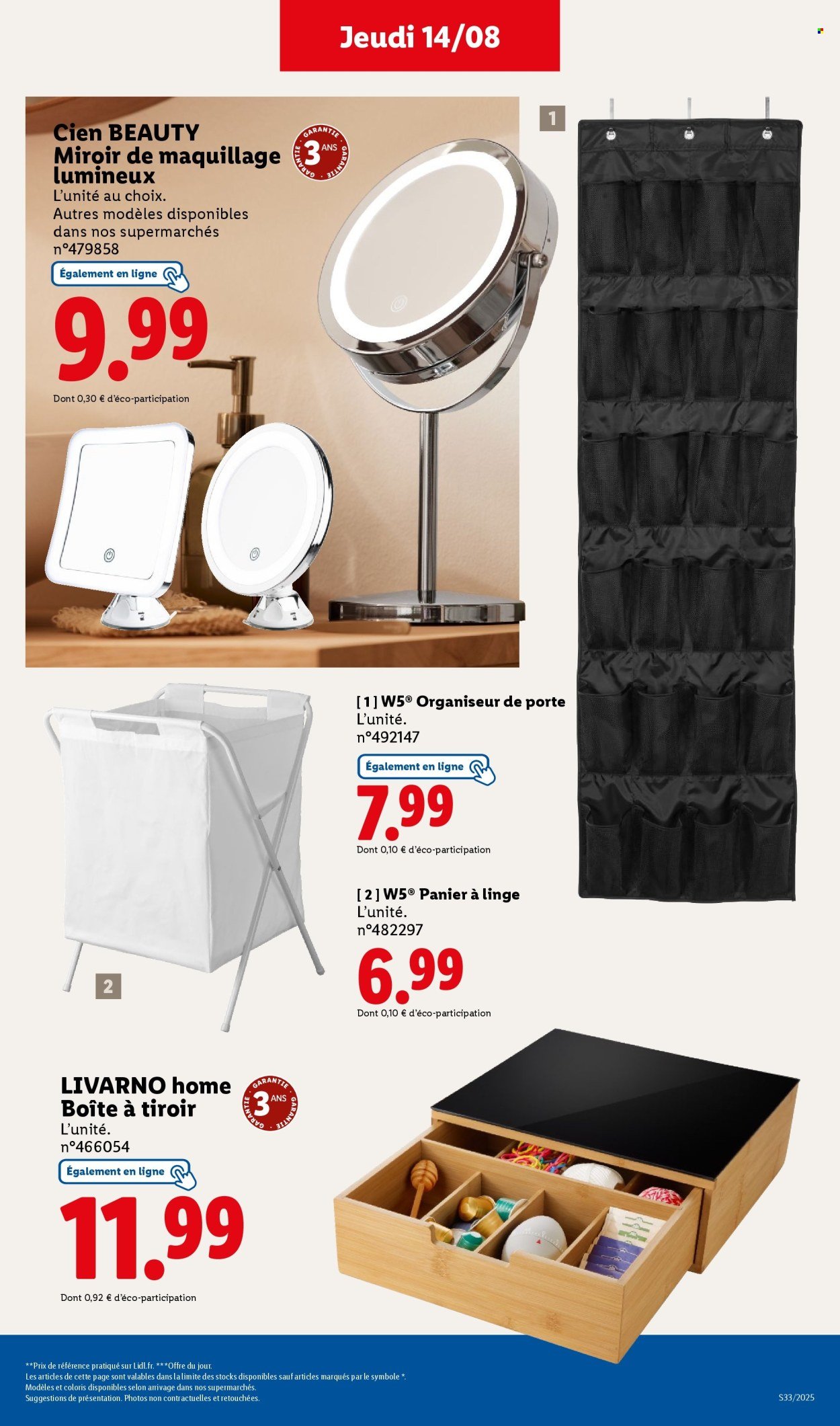 Catalogue LIDL - Les promos de la semaine (2025-08-14 - 2025-08-20)