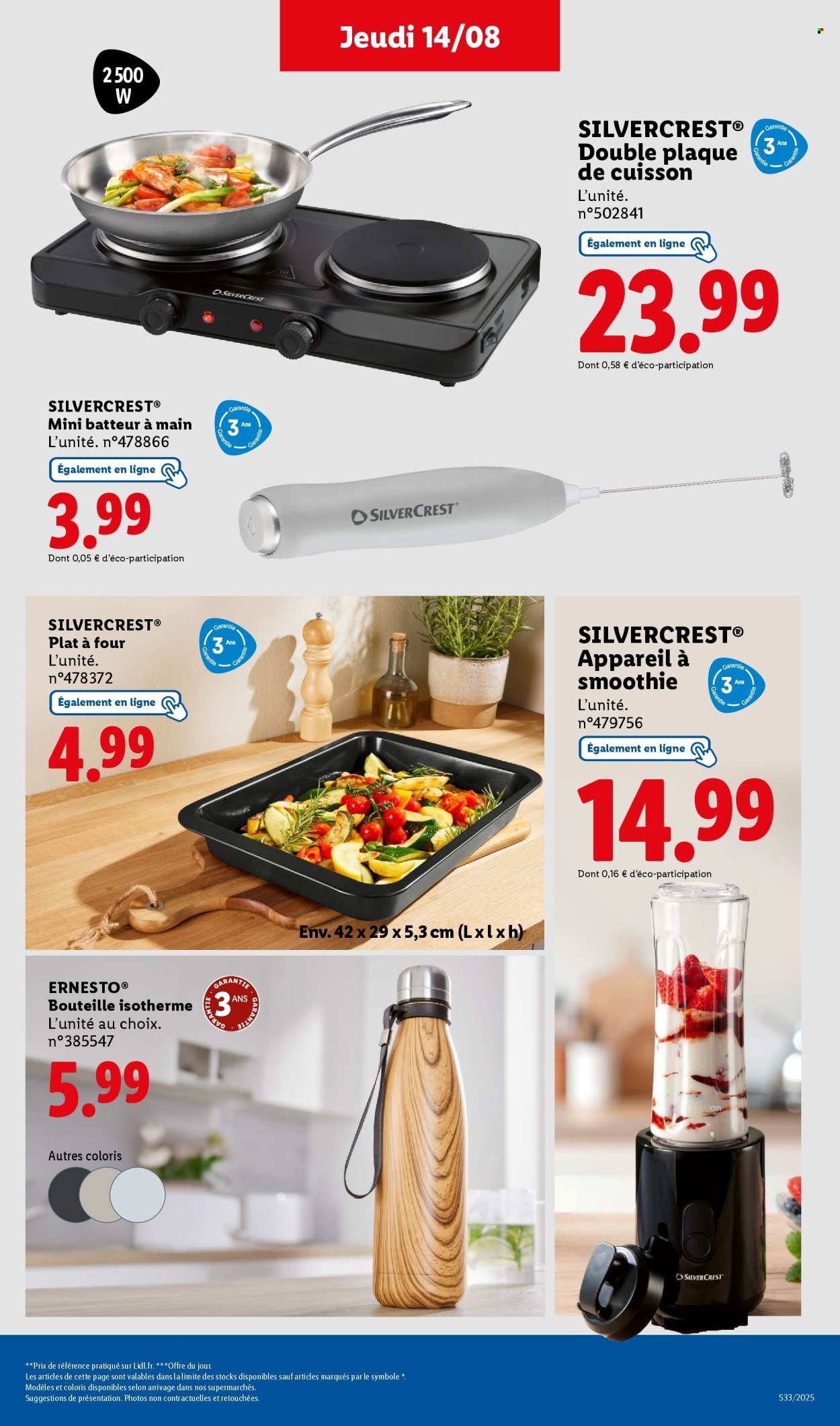 Catalogue LIDL - Les promos de la semaine (2025-08-14 - 2025-08-20)