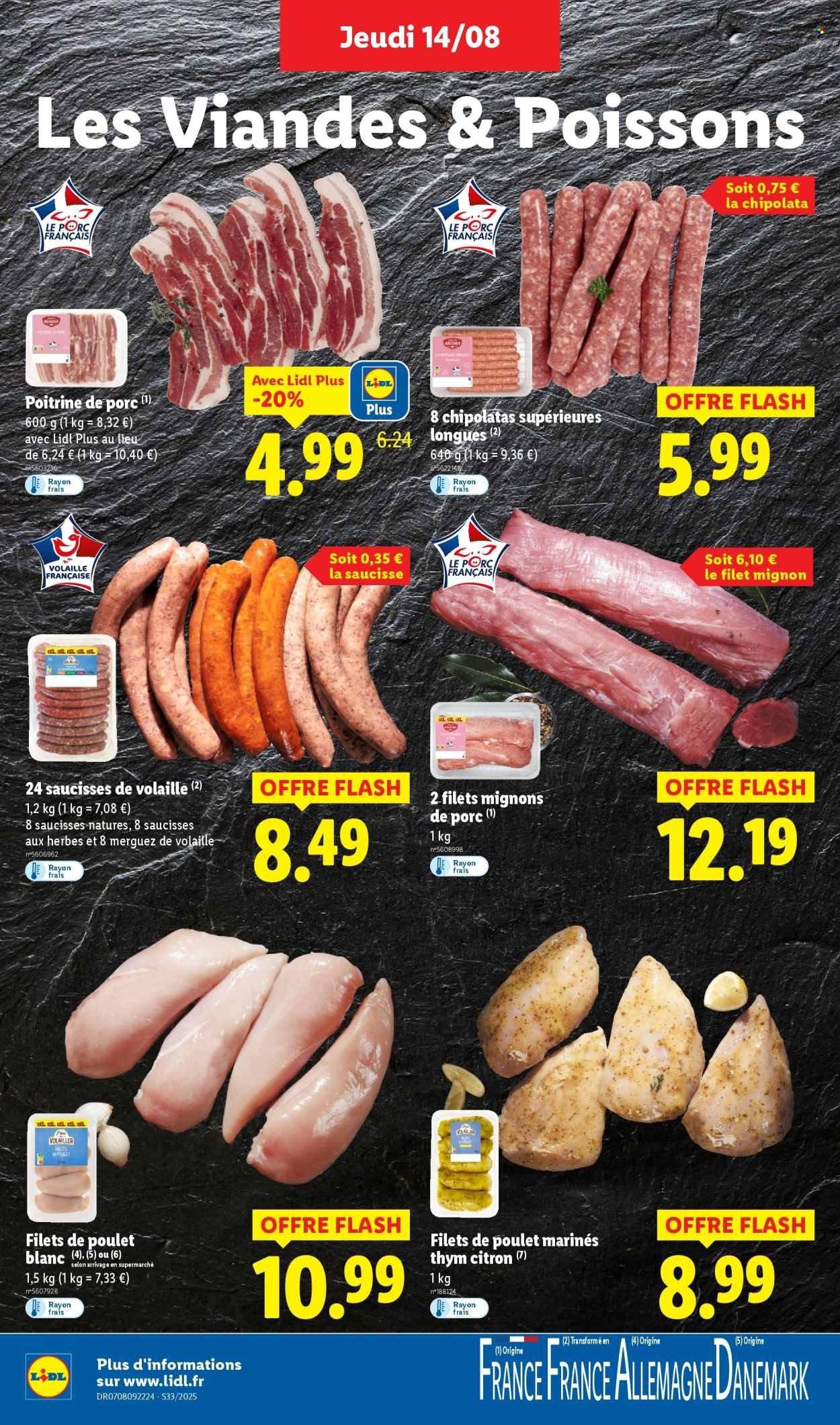 Catalogue LIDL - Les promos de la semaine (2025-08-14 - 2025-08-20)