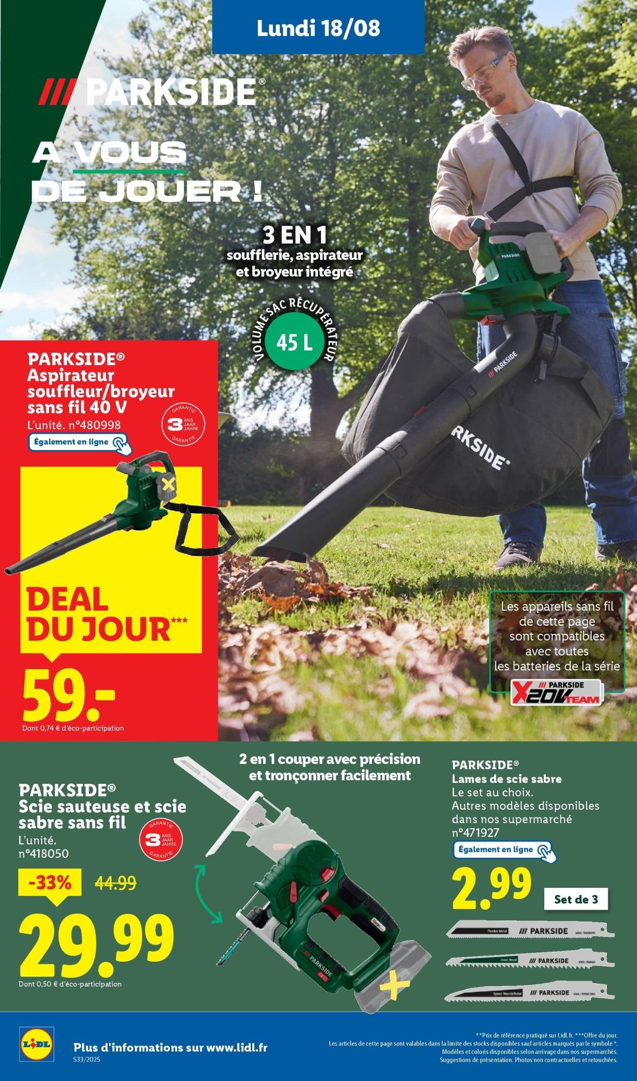 Catalogue LIDL - Les promos de la semaine (2025-08-14 - 2025-08-20)