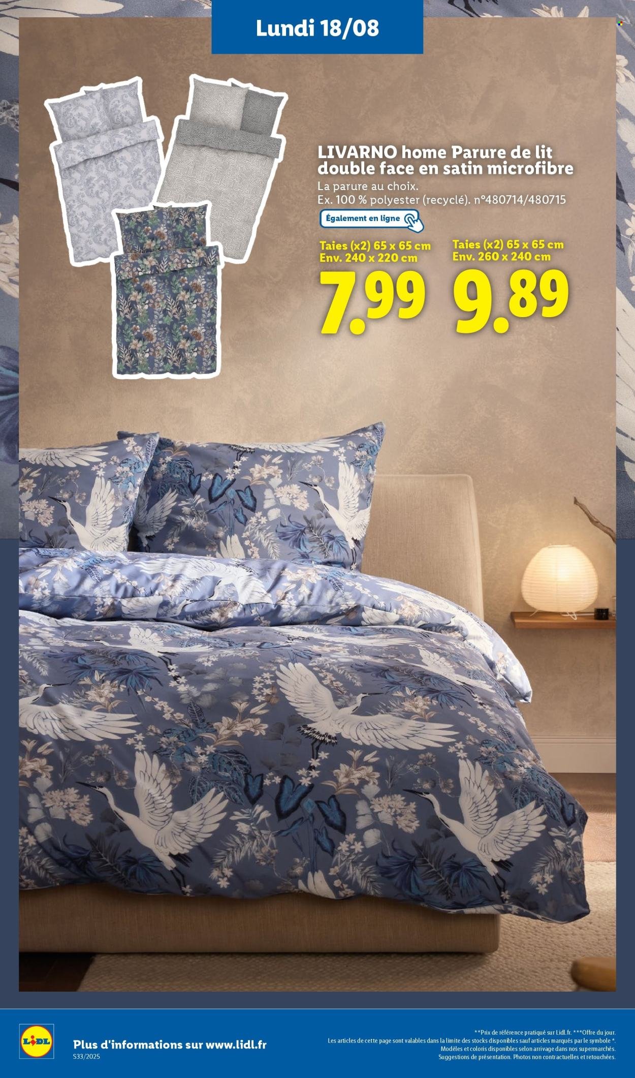 Catalogue LIDL - Les promos de la semaine (2025-08-14 - 2025-08-20)