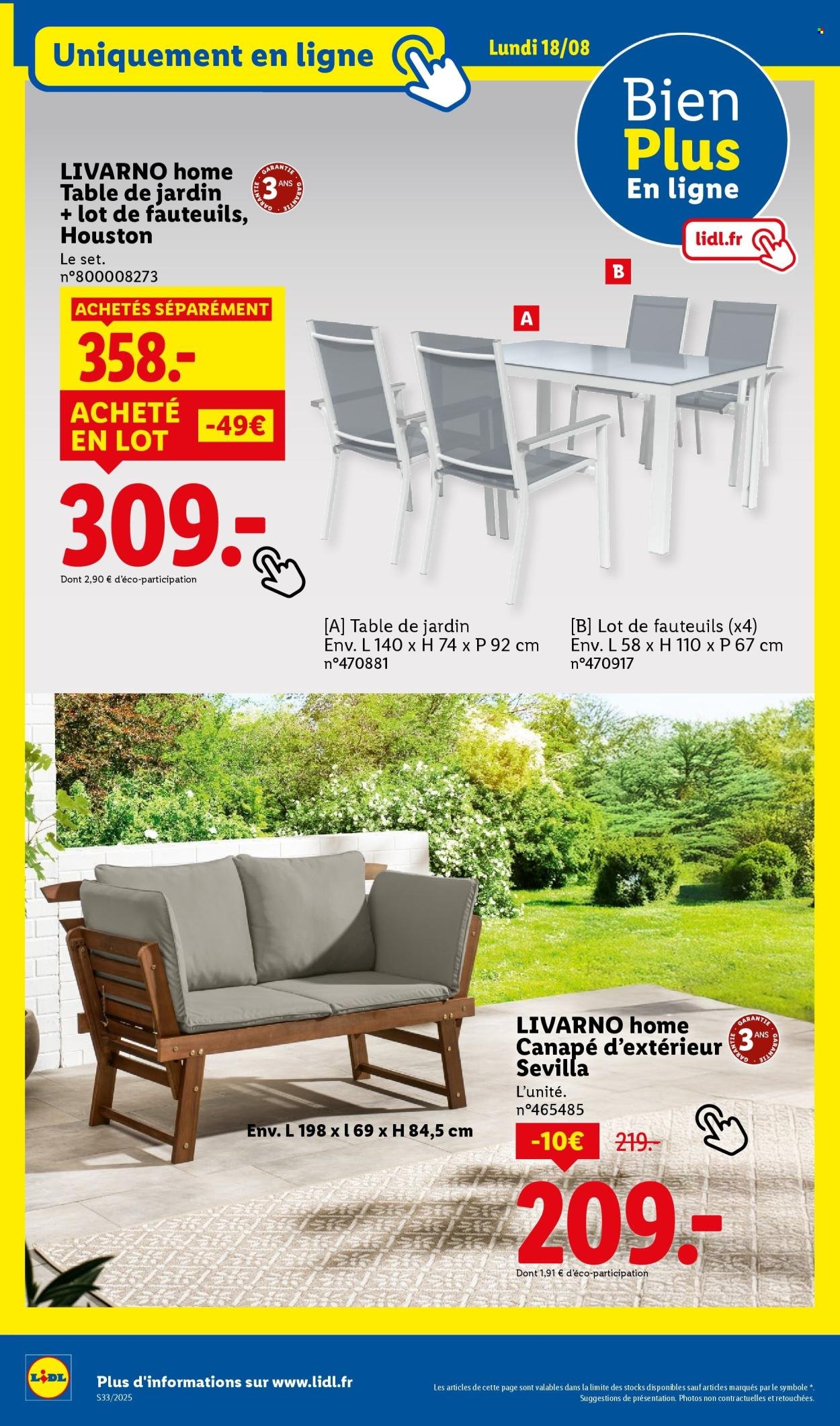 Catalogue LIDL - Les promos de la semaine (2025-08-14 - 2025-08-20)