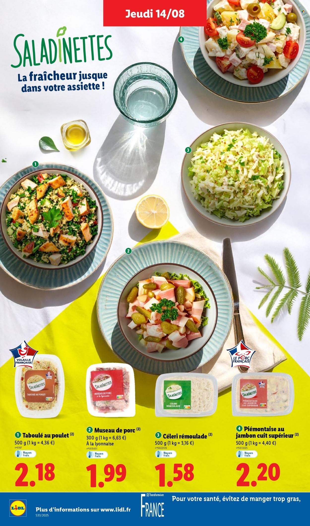 Catalogue LIDL - Les promos de la semaine (2025-08-14 - 2025-08-20)