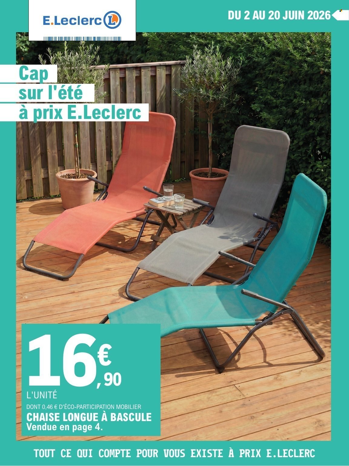 Catalogue E.LECLERC - SELECTION DEPART EN VACANCES