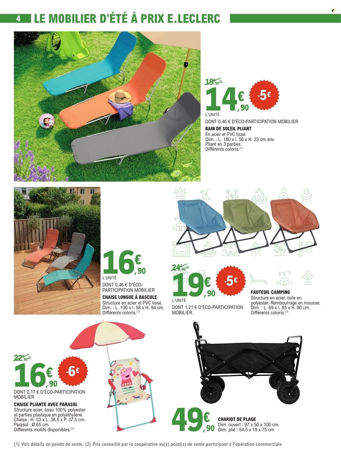 Catalogue E.LECLERC - SELECTION DEPART EN VACANCES