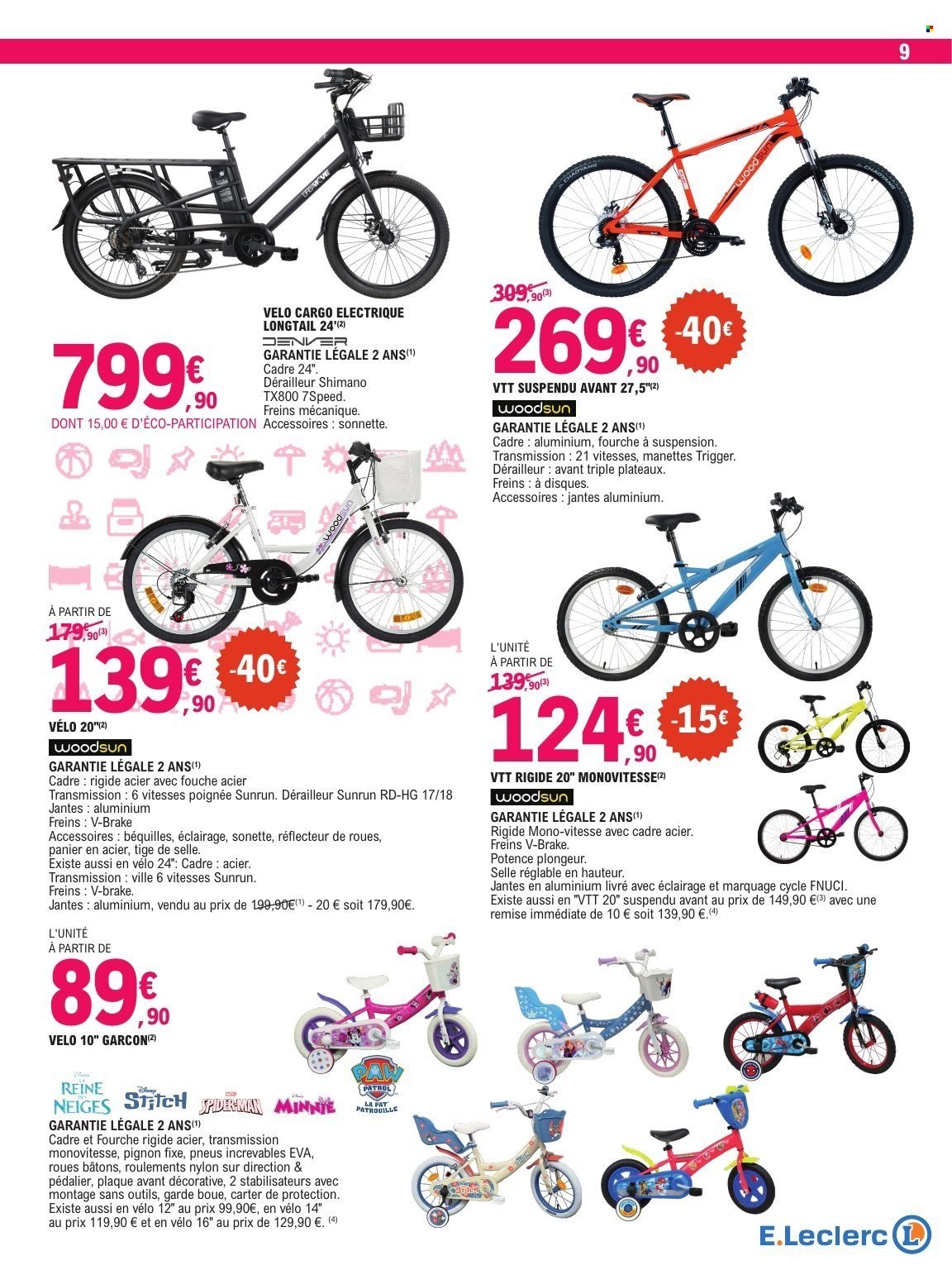 Catalogue E.LECLERC - SELECTION DEPART EN VACANCES